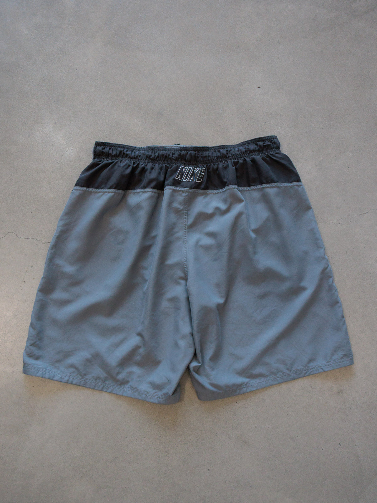 Vintage 00s Grey Nike Swim Shorts (XL)