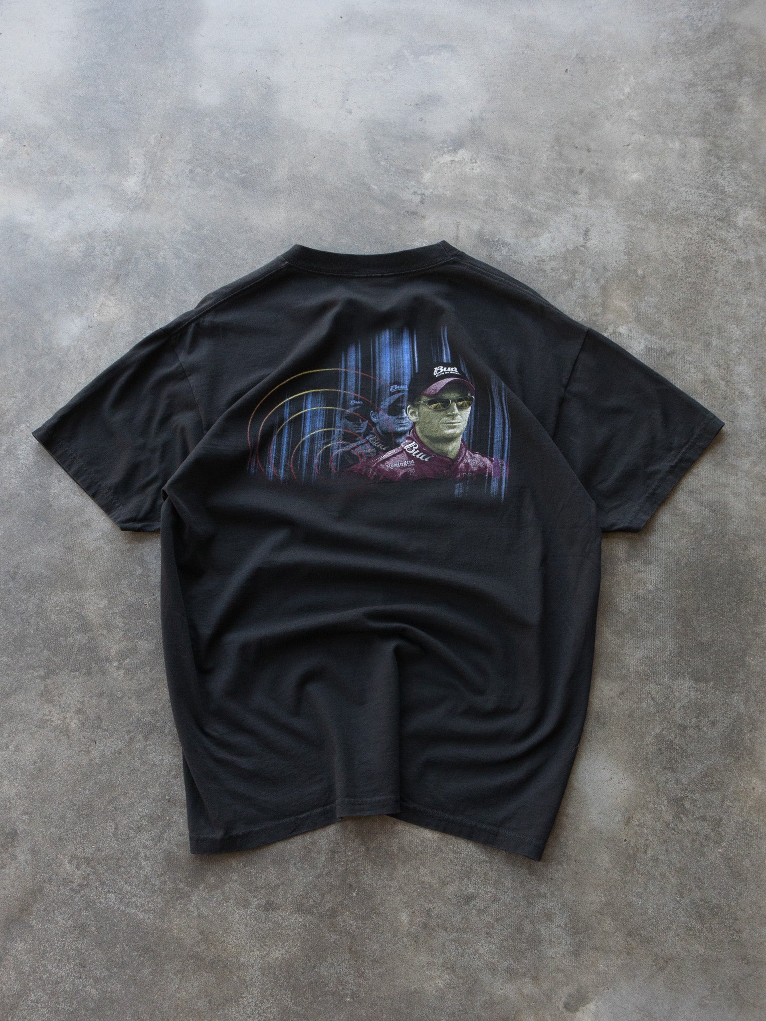 Vintage Black Dale Earnhardt Jr Tee (M)