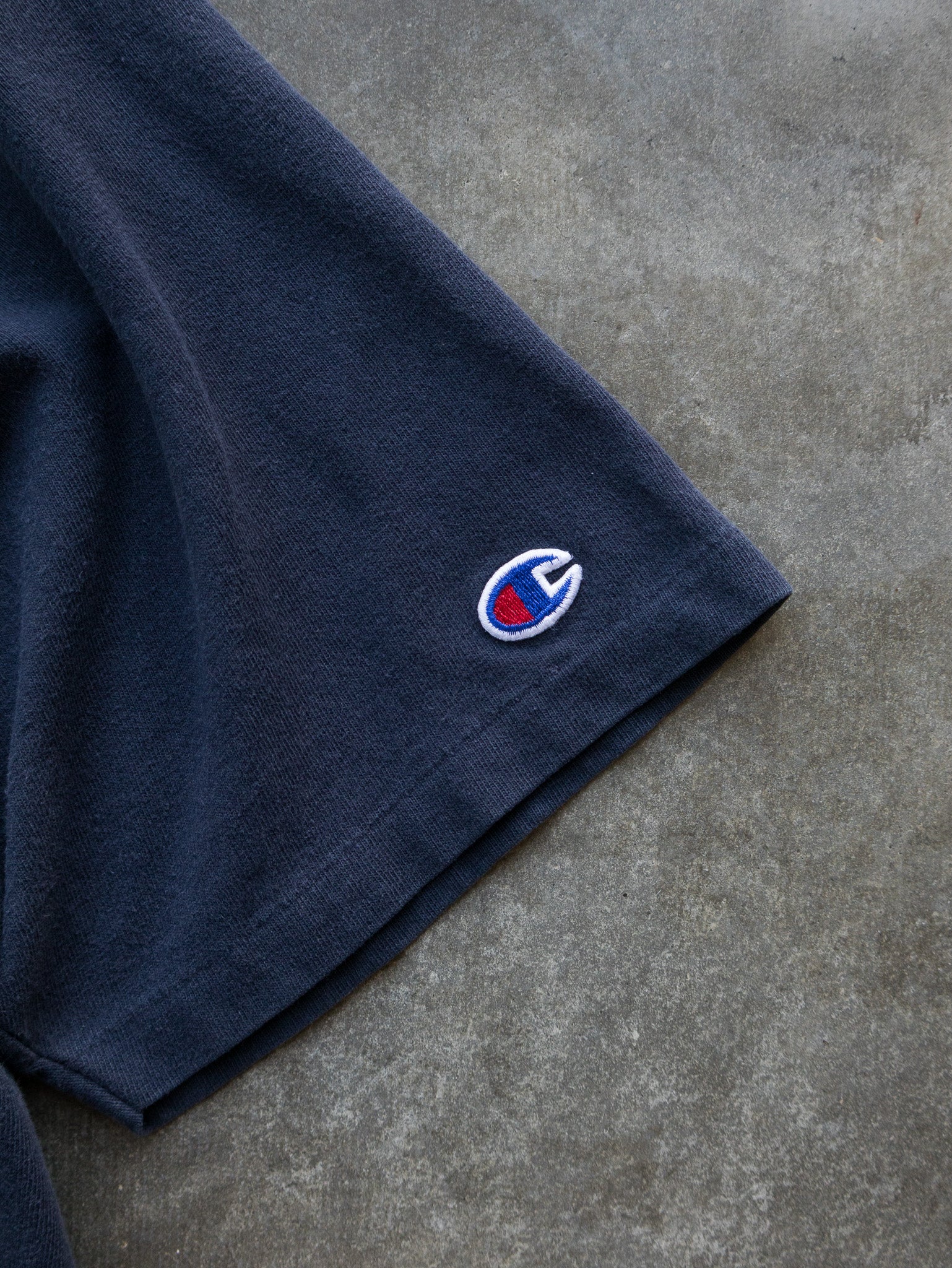 Vintage 90s Navy Champion Chicago Bears Tee (XL)