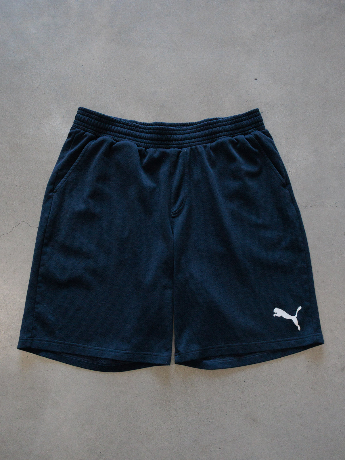 Vintage Navy Puma Shorts (XL)