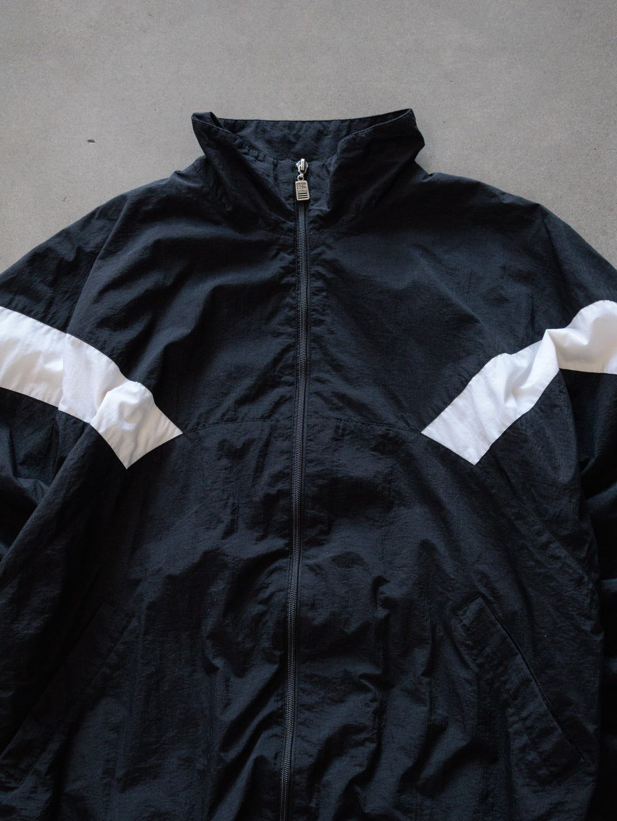 Vintage 90s Black Russell Athletic Indians Jacket (S)