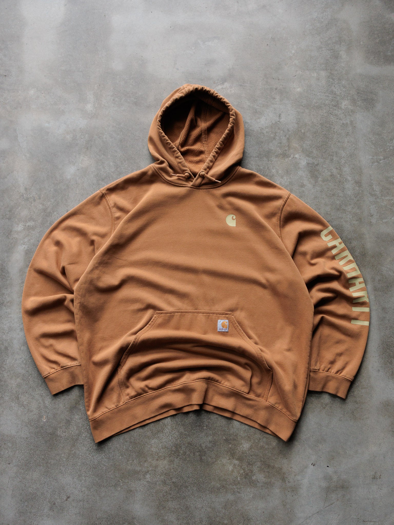 Vintage Brown Carhartt Hoodie (-)