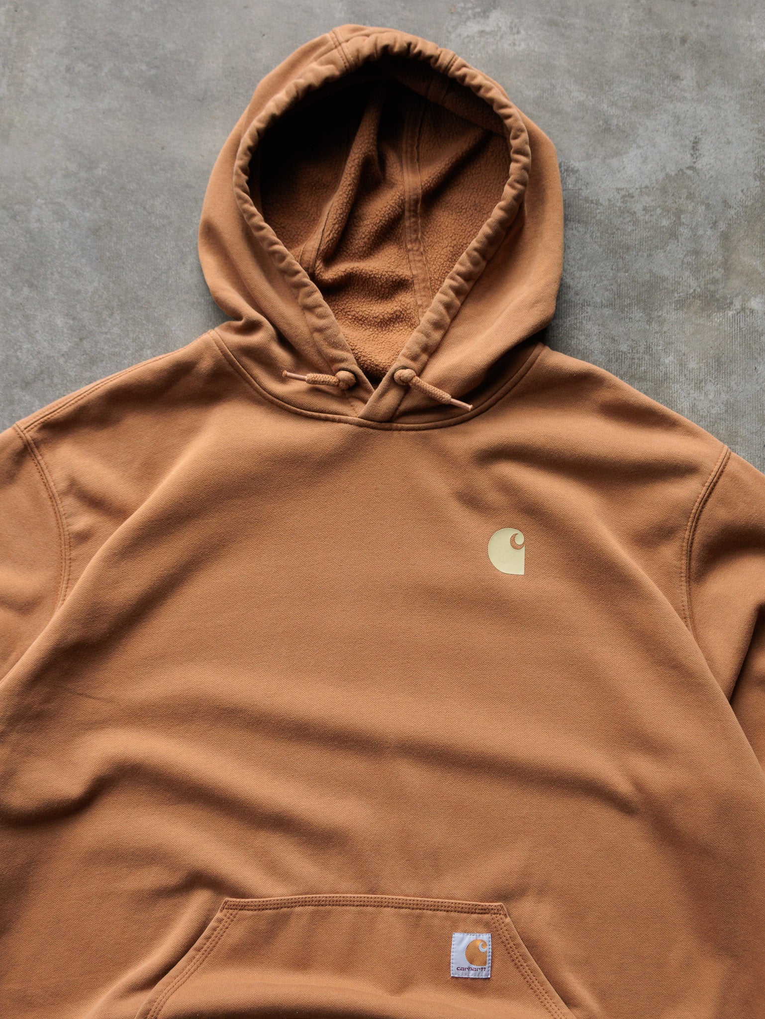Vintage Brown Carhartt Hoodie (-)