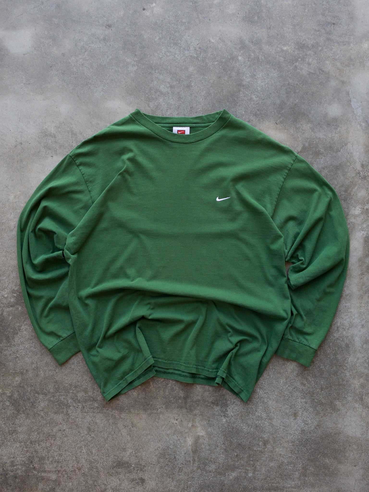 dark green nike crewneck