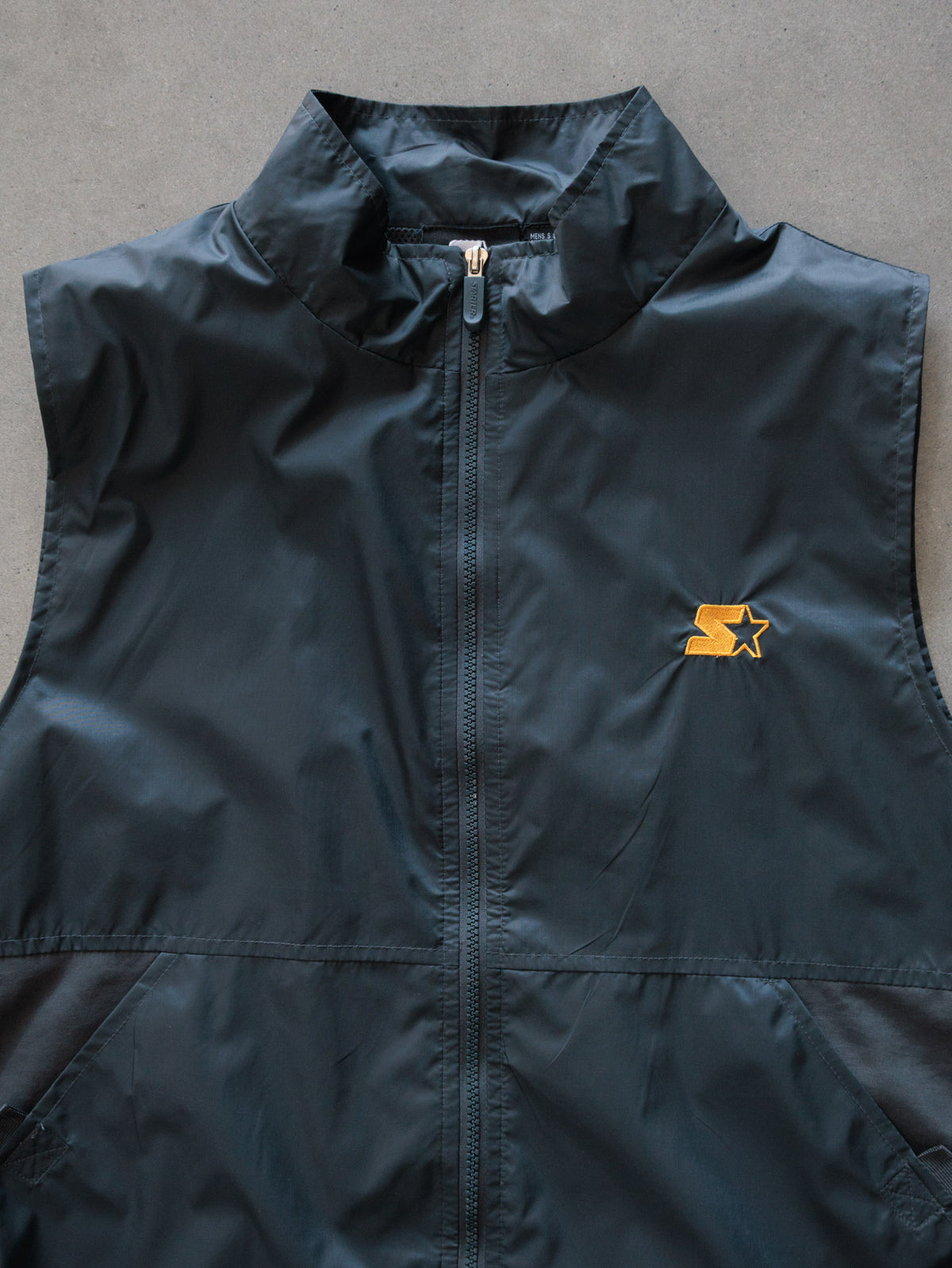 Vintage Black Starter Vest (S)
