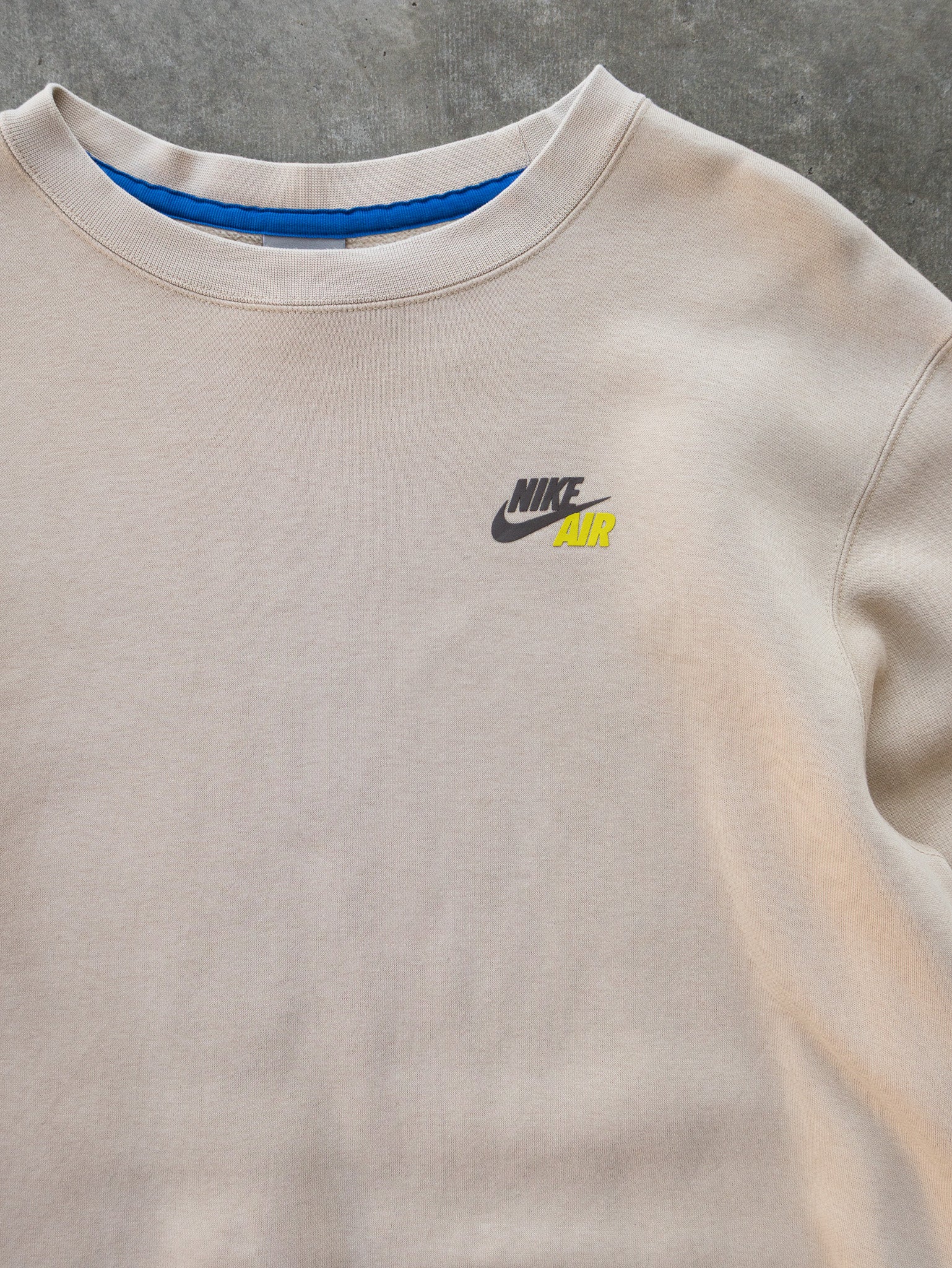 Vintage Beige Nike Air Sweatshirt (L)