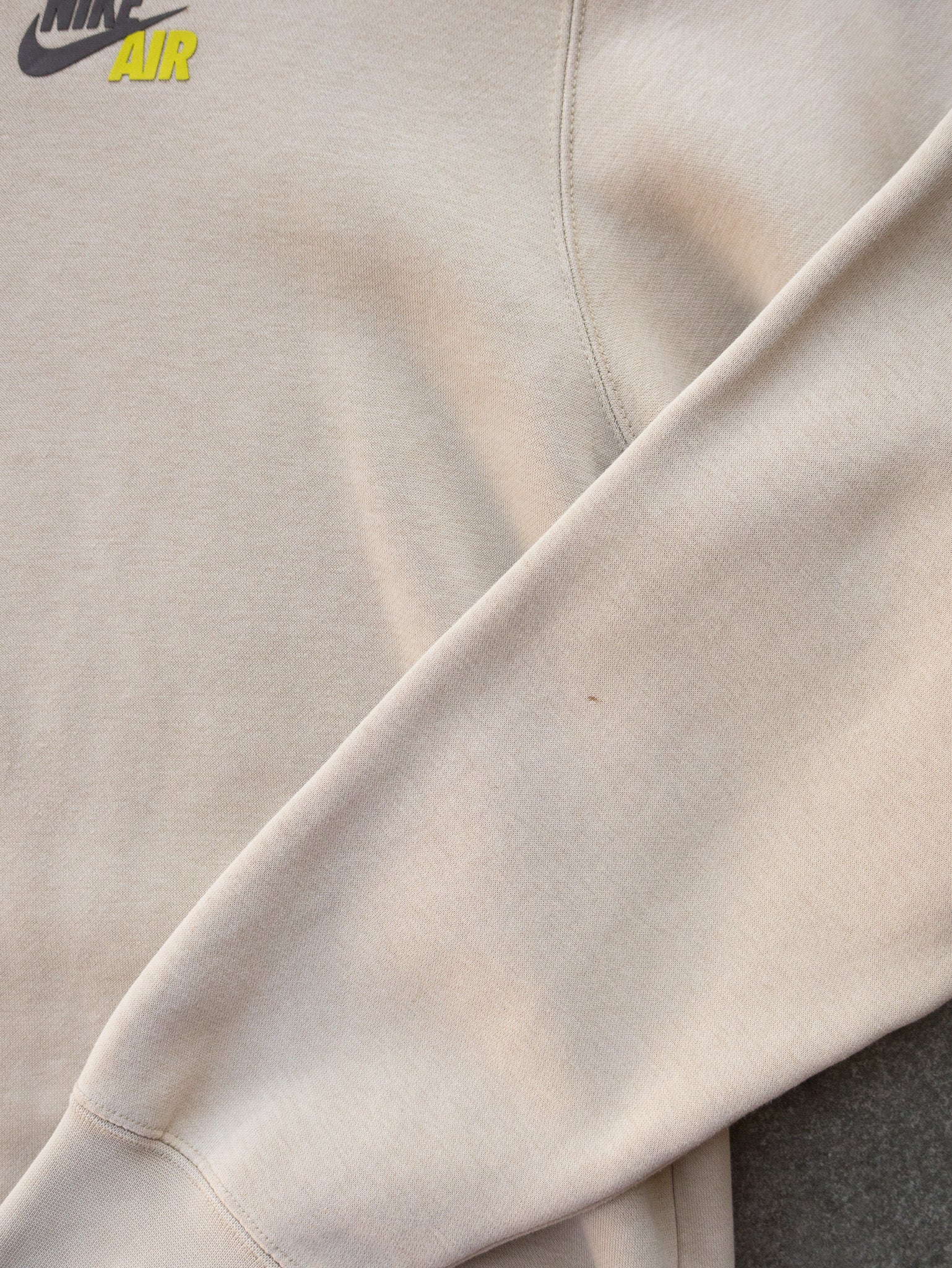 Vintage Beige Nike Air Sweatshirt (L)