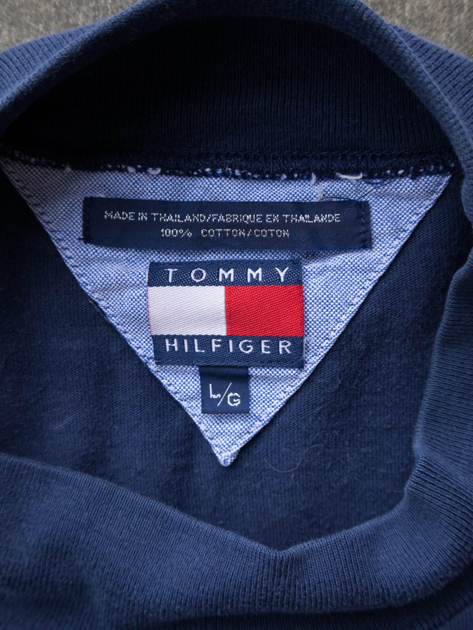 Vintage 90s Tommy Hilfiger Mock Neck Long Sleeve (S)