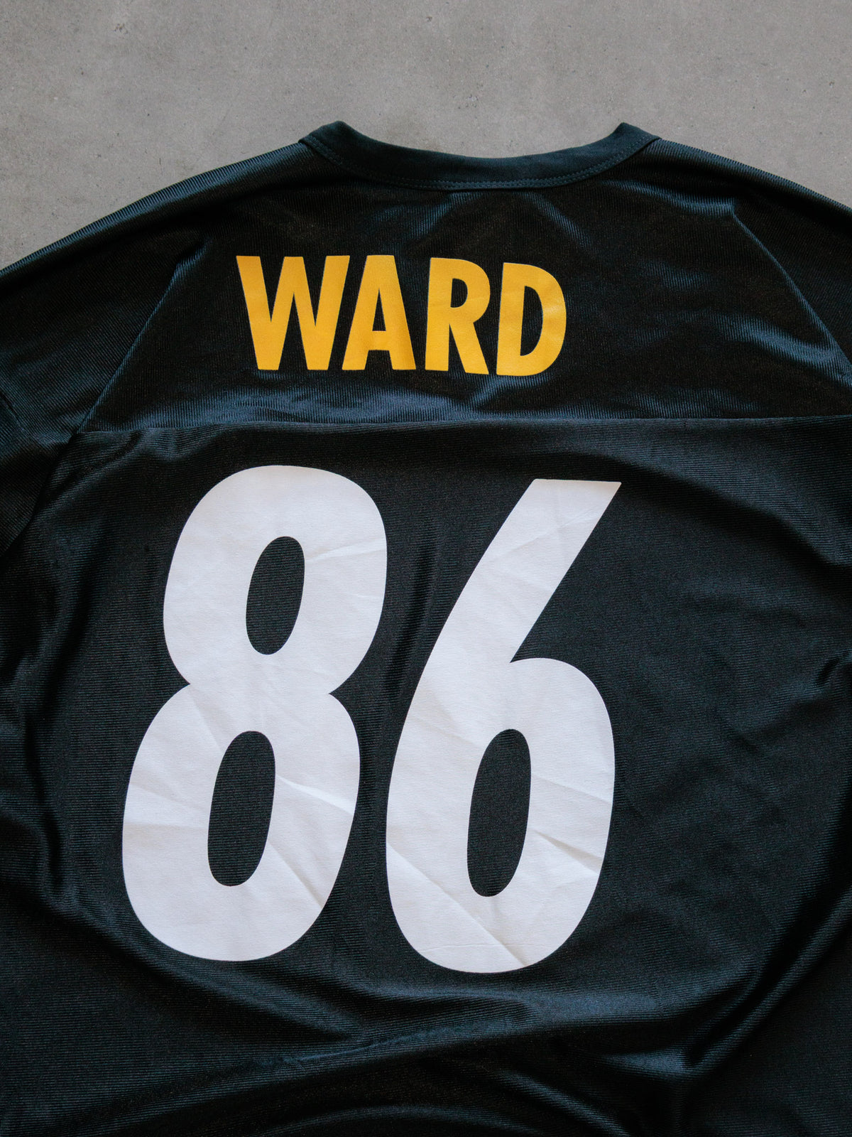 Vintage Black Pittsburgh Steelers Ward Jersey (XL)