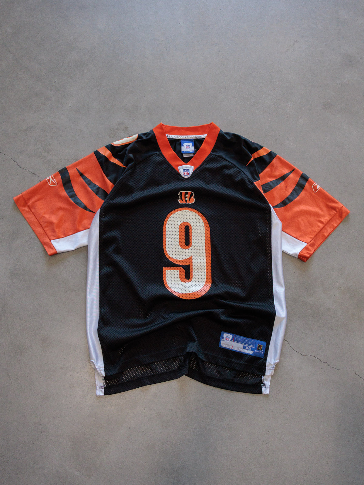 Vintage 00s Black Cincinnati Bengals Reebok Palmer Jersey (M)