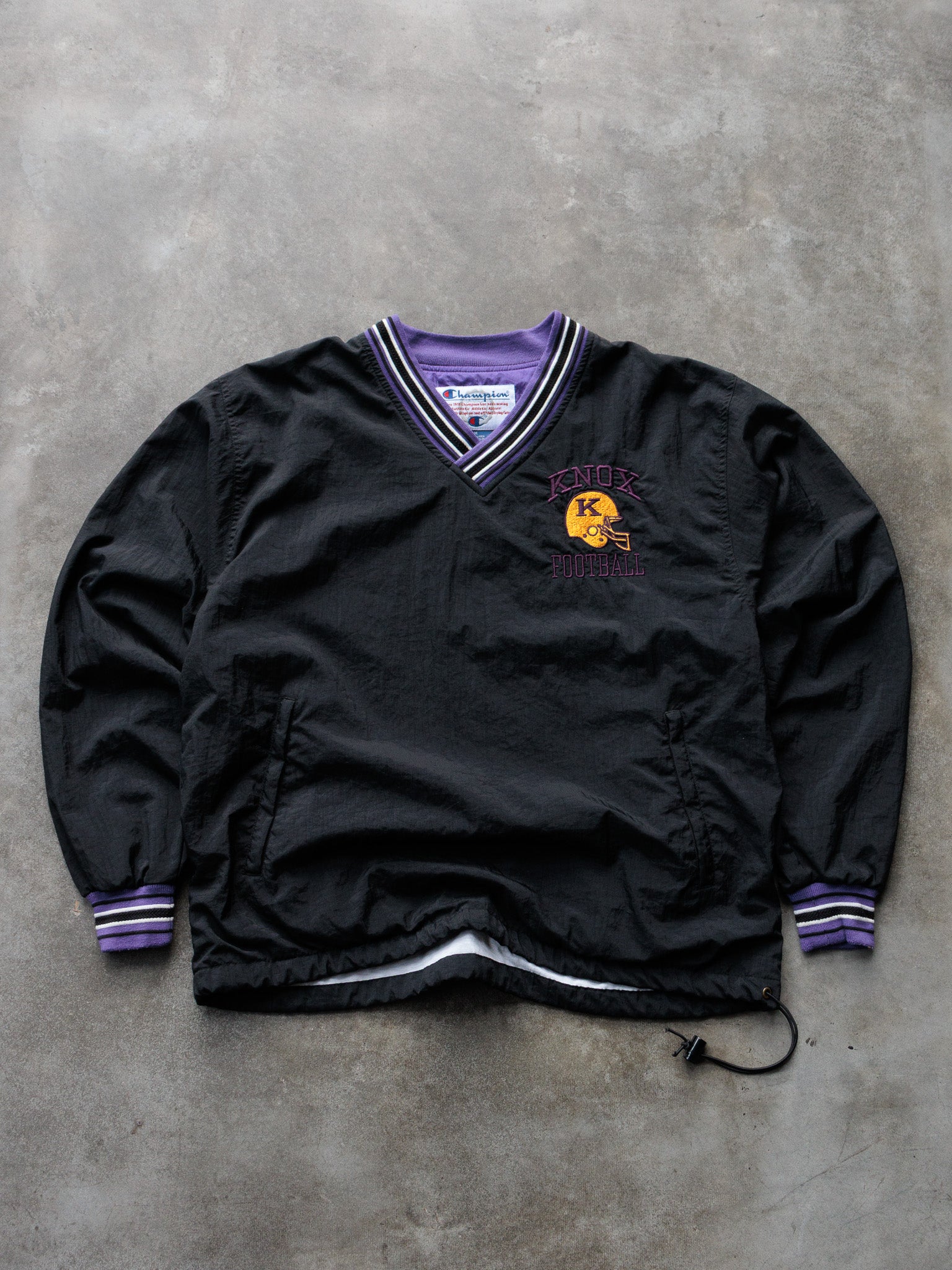 Vintage Black Knox Football Jacket (M)