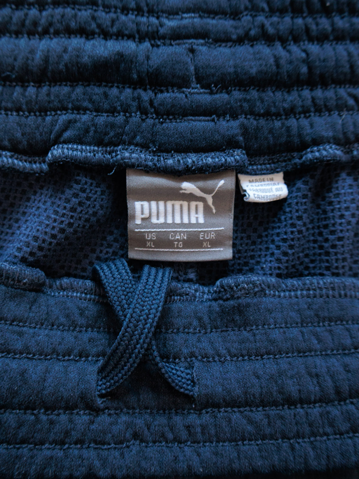 Vintage Navy Puma Shorts (XL)