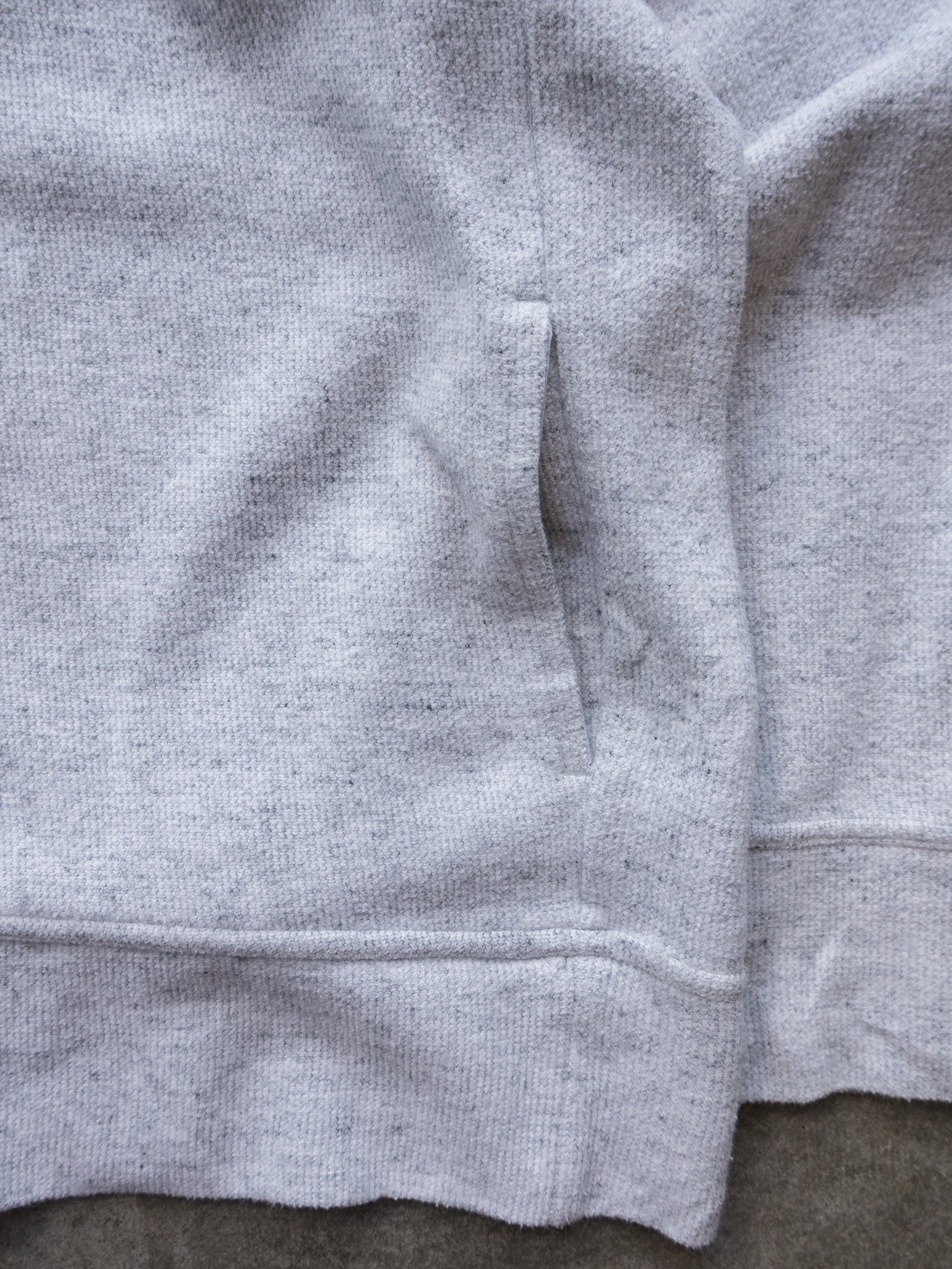 Vintage Grey Nike Mini Swoosh Quarter Zip (XL)