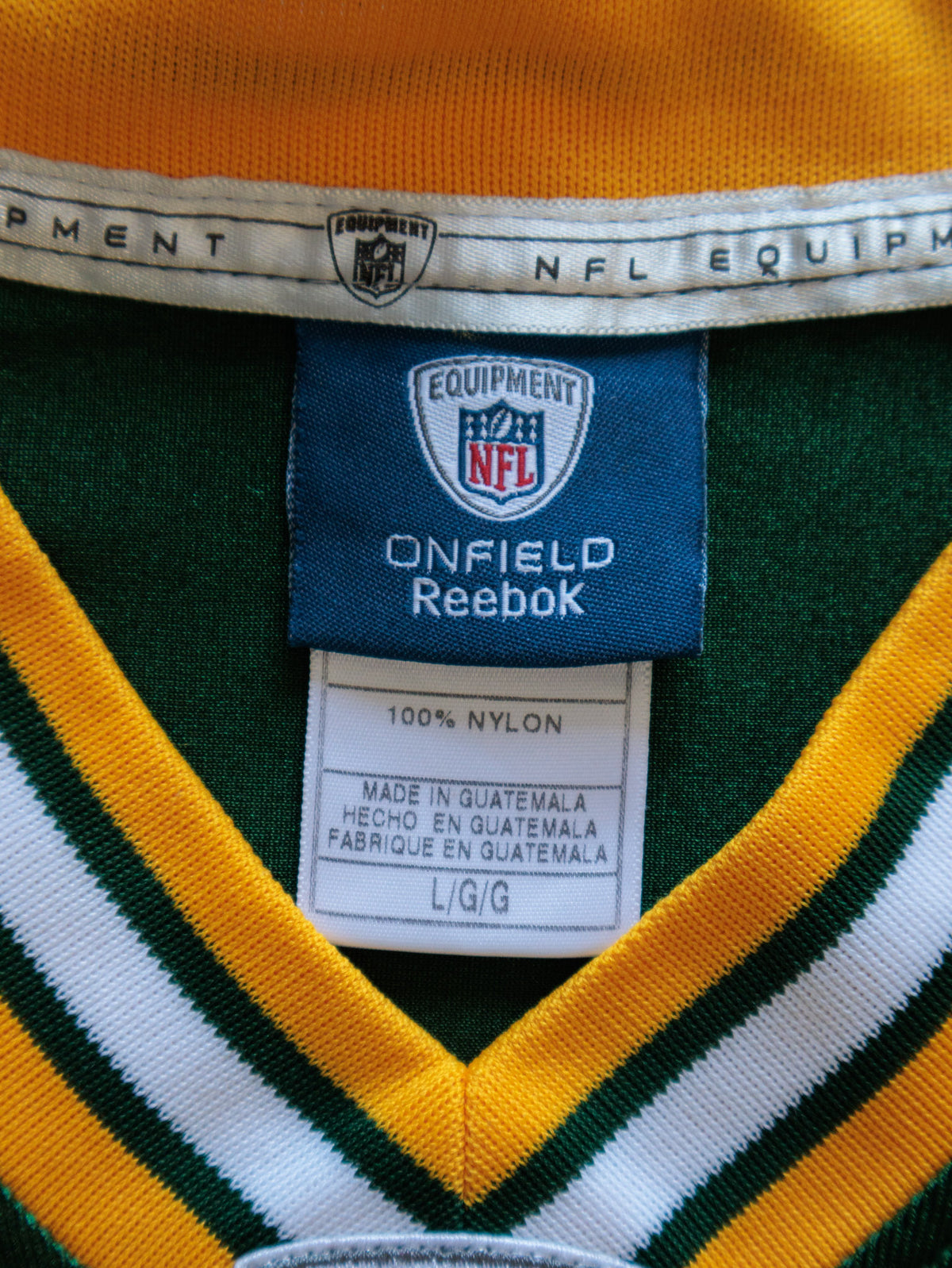 Vintage 00s Green Bay Packers Reebok Rodgers Jersey (L)