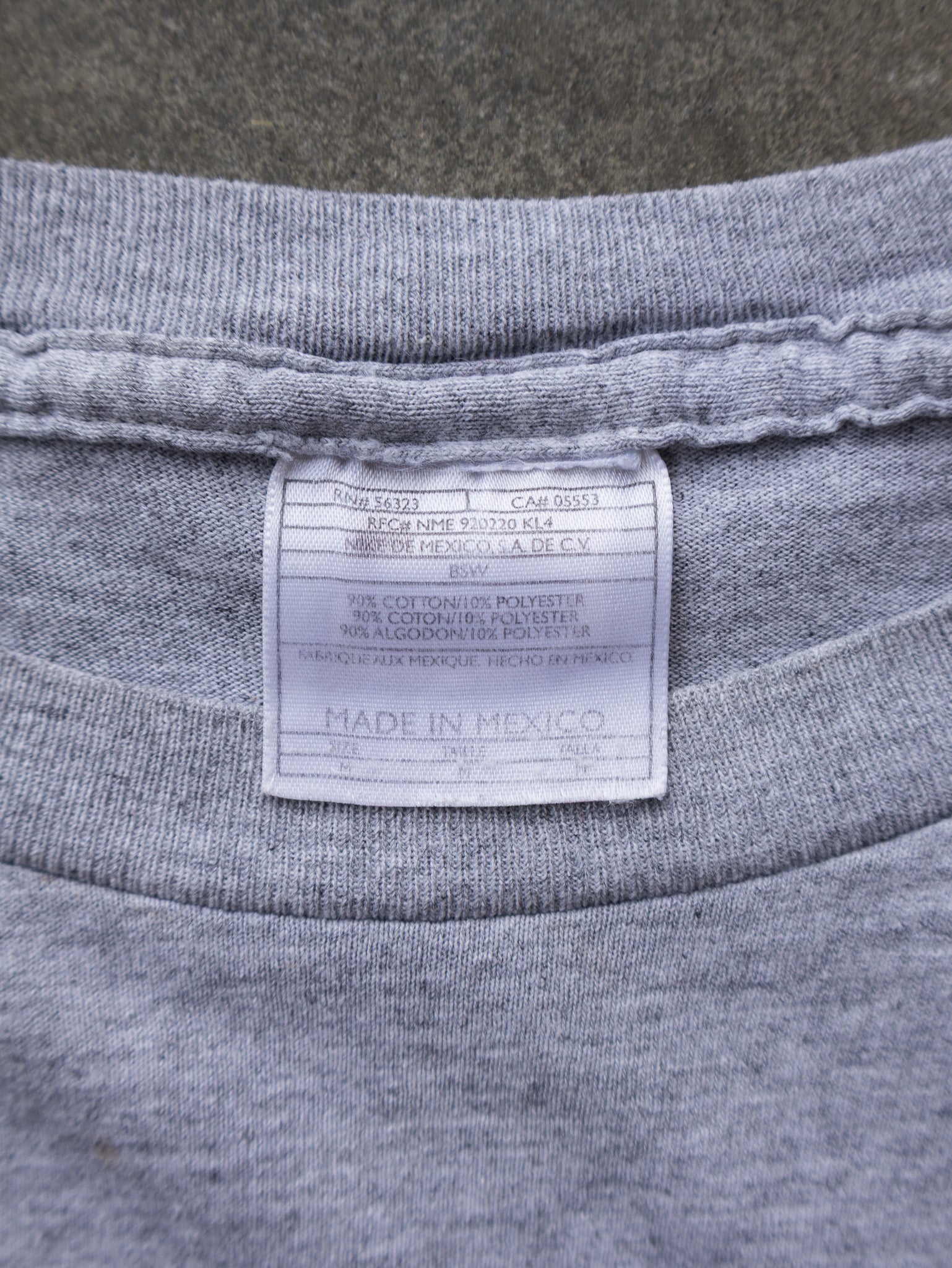 Vintage 90s Grey Nike Just Do It Graphic Tee (M)