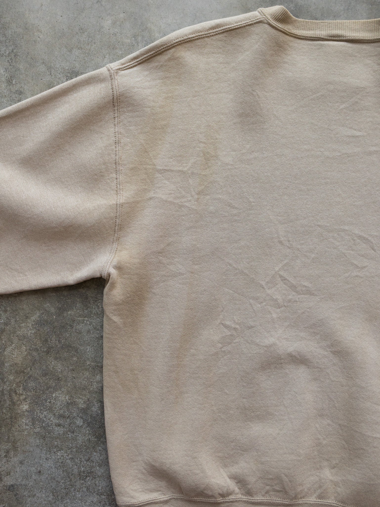 Vintage 90s Tan Russell Athletic Sweatshirt (XL)