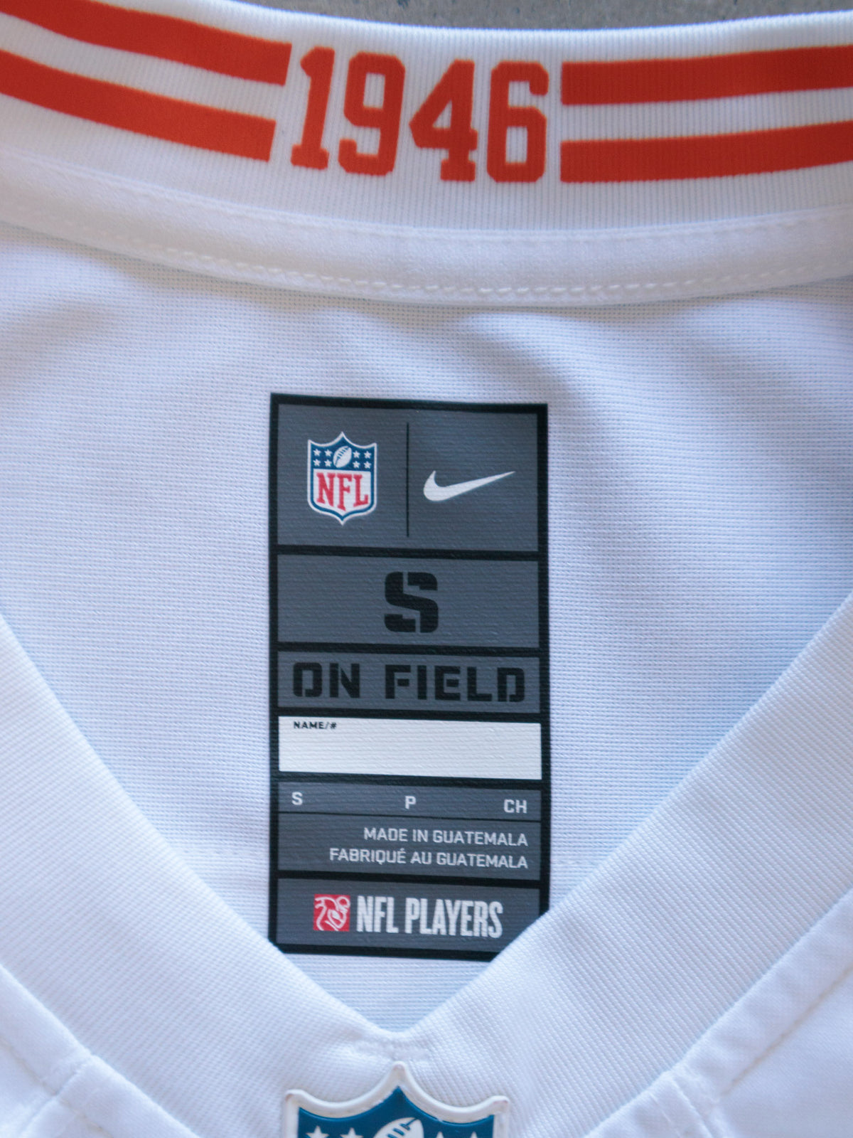 White Nike Cleveland Browns Mayfield Jersey (S)