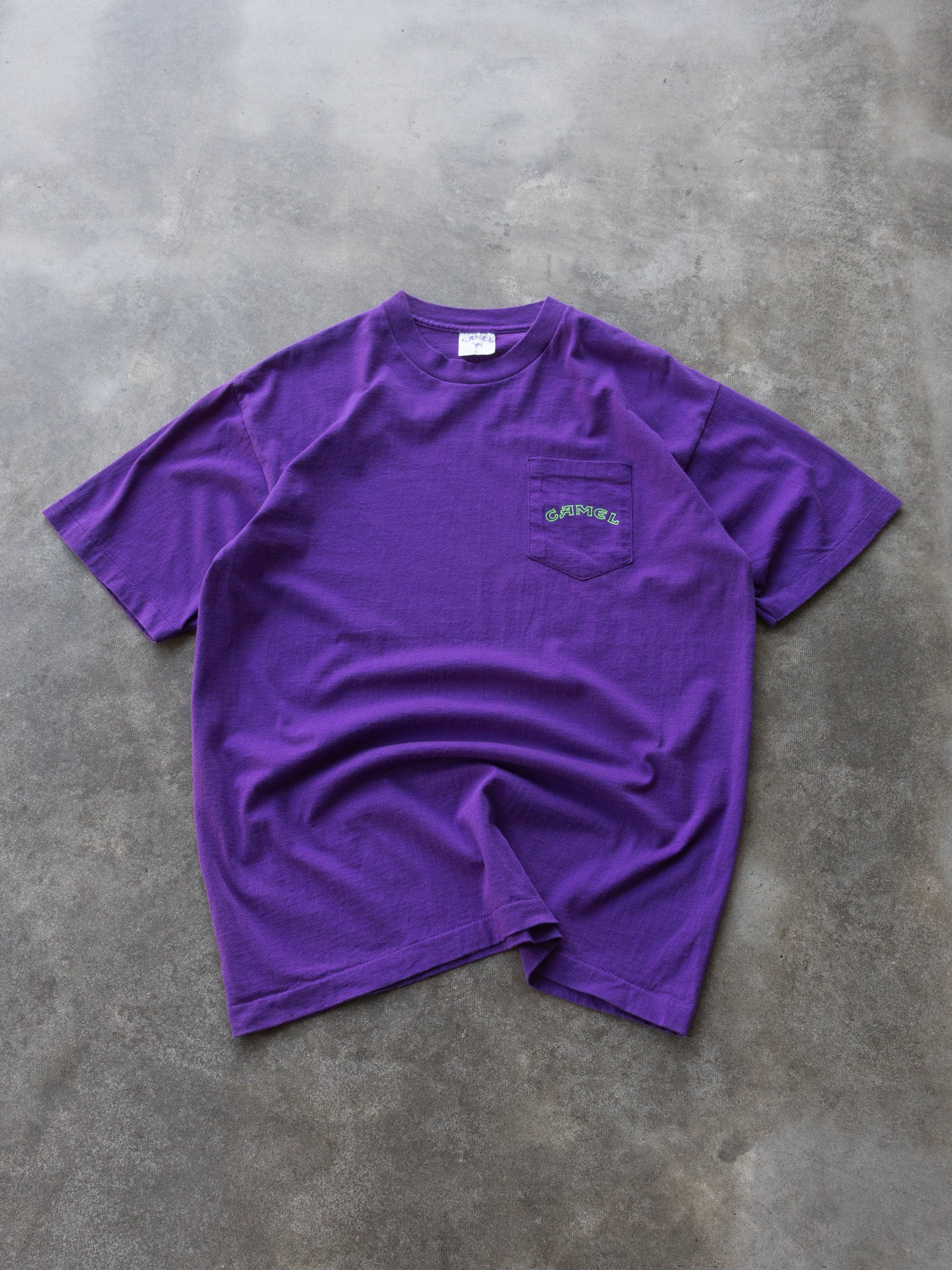 Vintage 1993 Purple Camel Pocket Tee (XL)