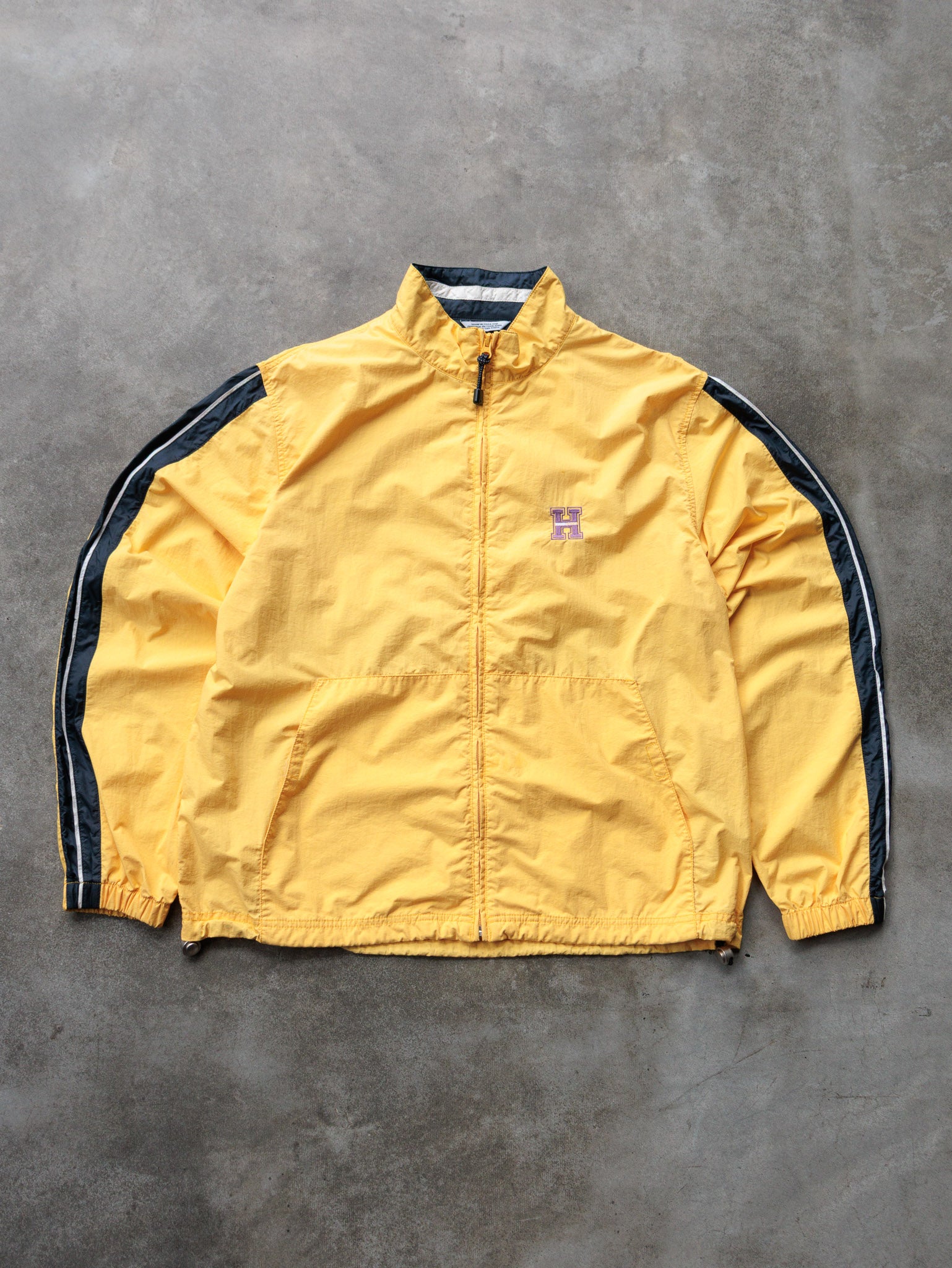 Vintage 00s Yellow Tommy Hilfiger Jacket (M)