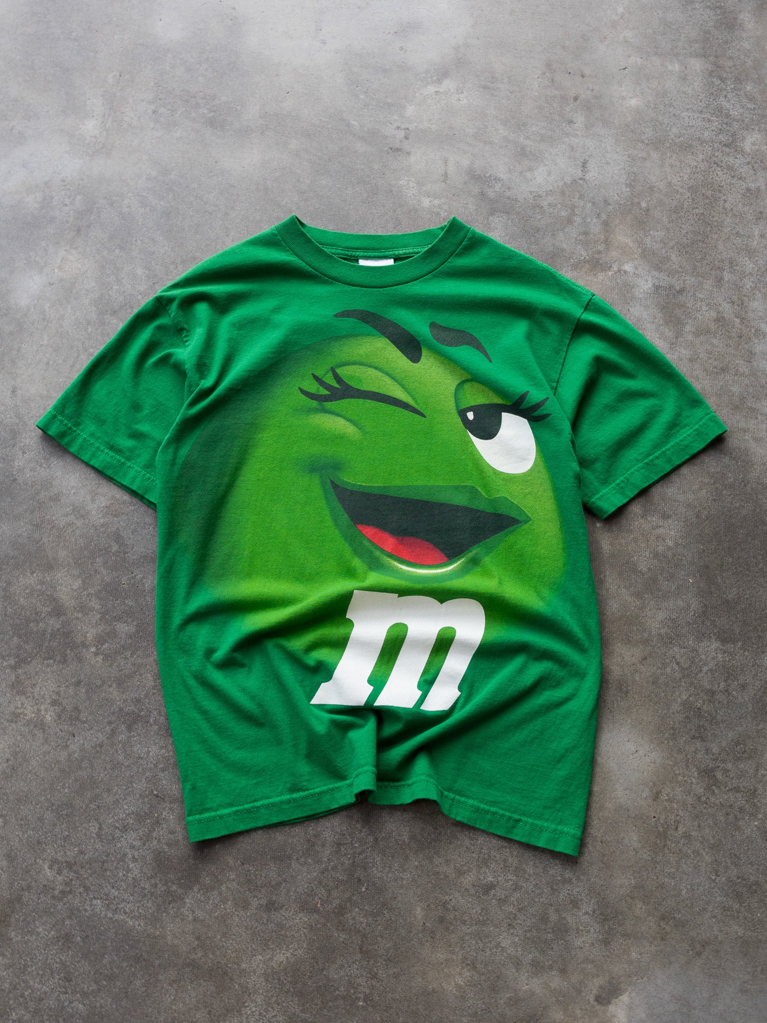 Vintage Green M&M's Graphic Tee (S)