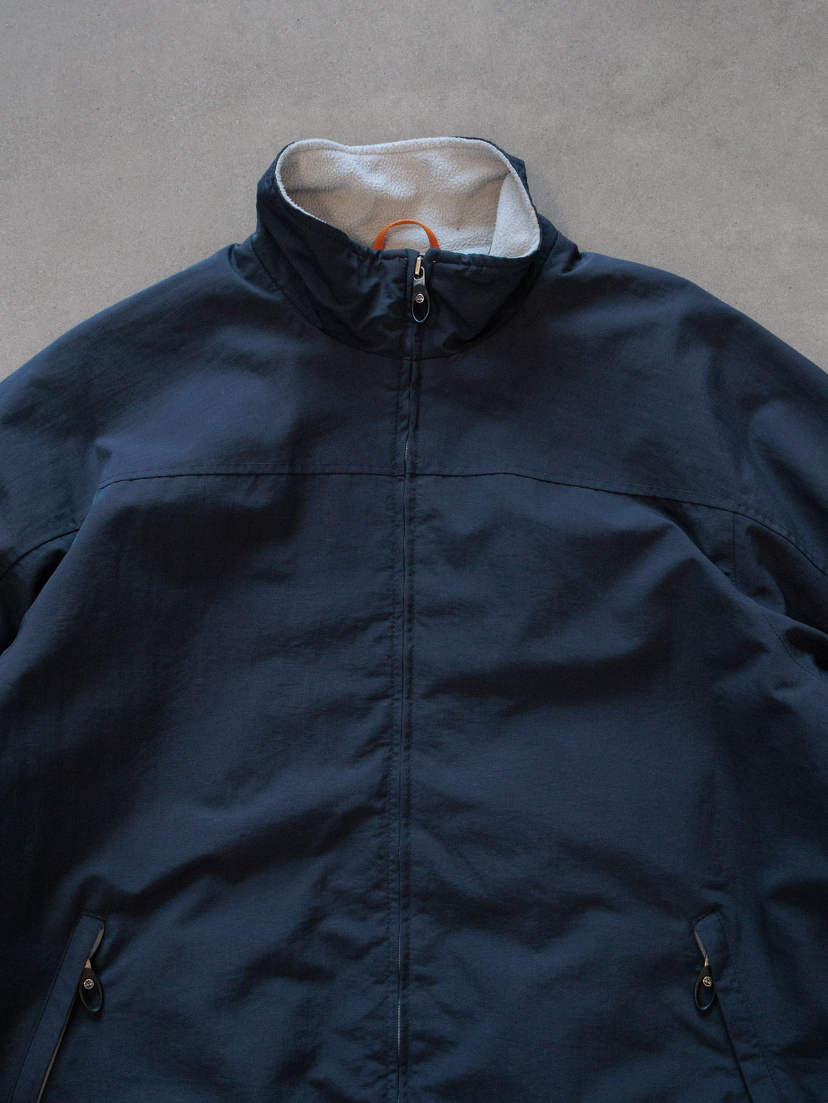 Vintage 00s Navy Timberland Weathergear Jacket (XL)