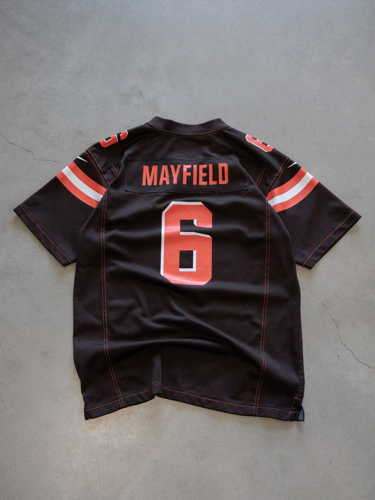 Brown Nike Cleveland Browns Mayfield Jersey (XL)