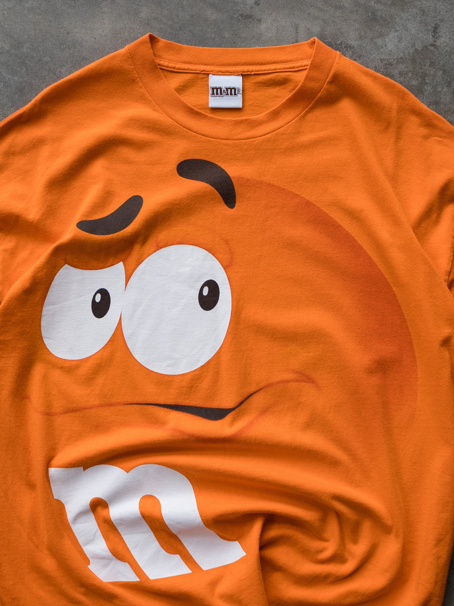 Vintage Orange M&M's Graphic Tee (XL)