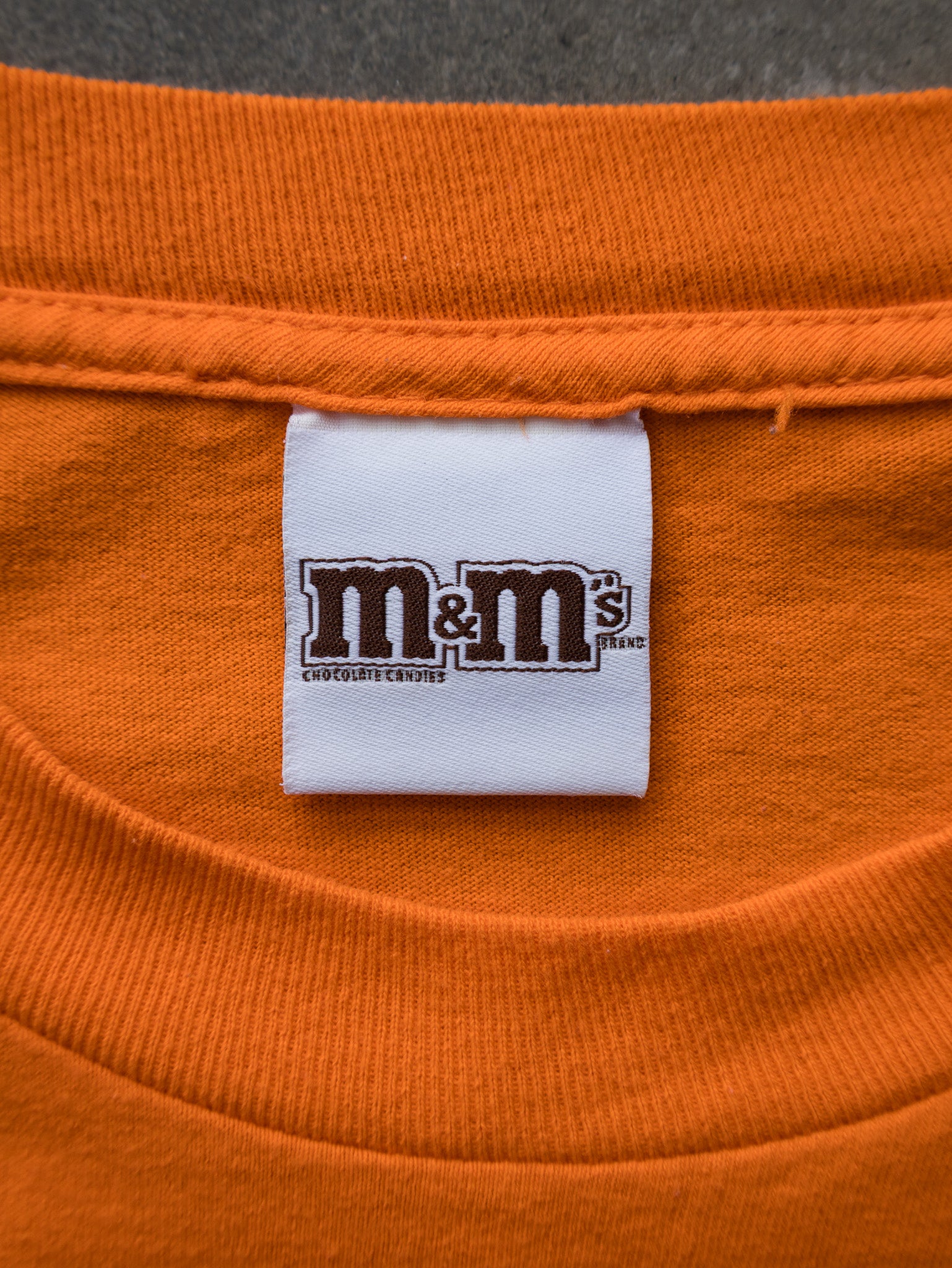Vintage Orange M&M's Graphic Tee (XL)