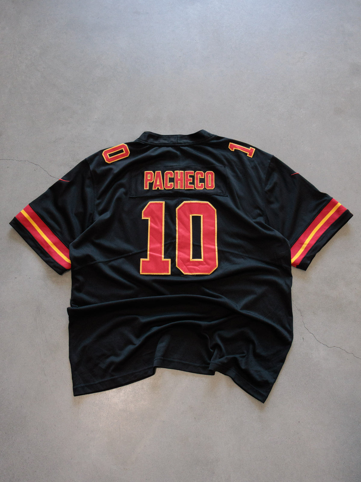 Black Nike Kansas City Chiefs Pacheco Jersey (3XL)