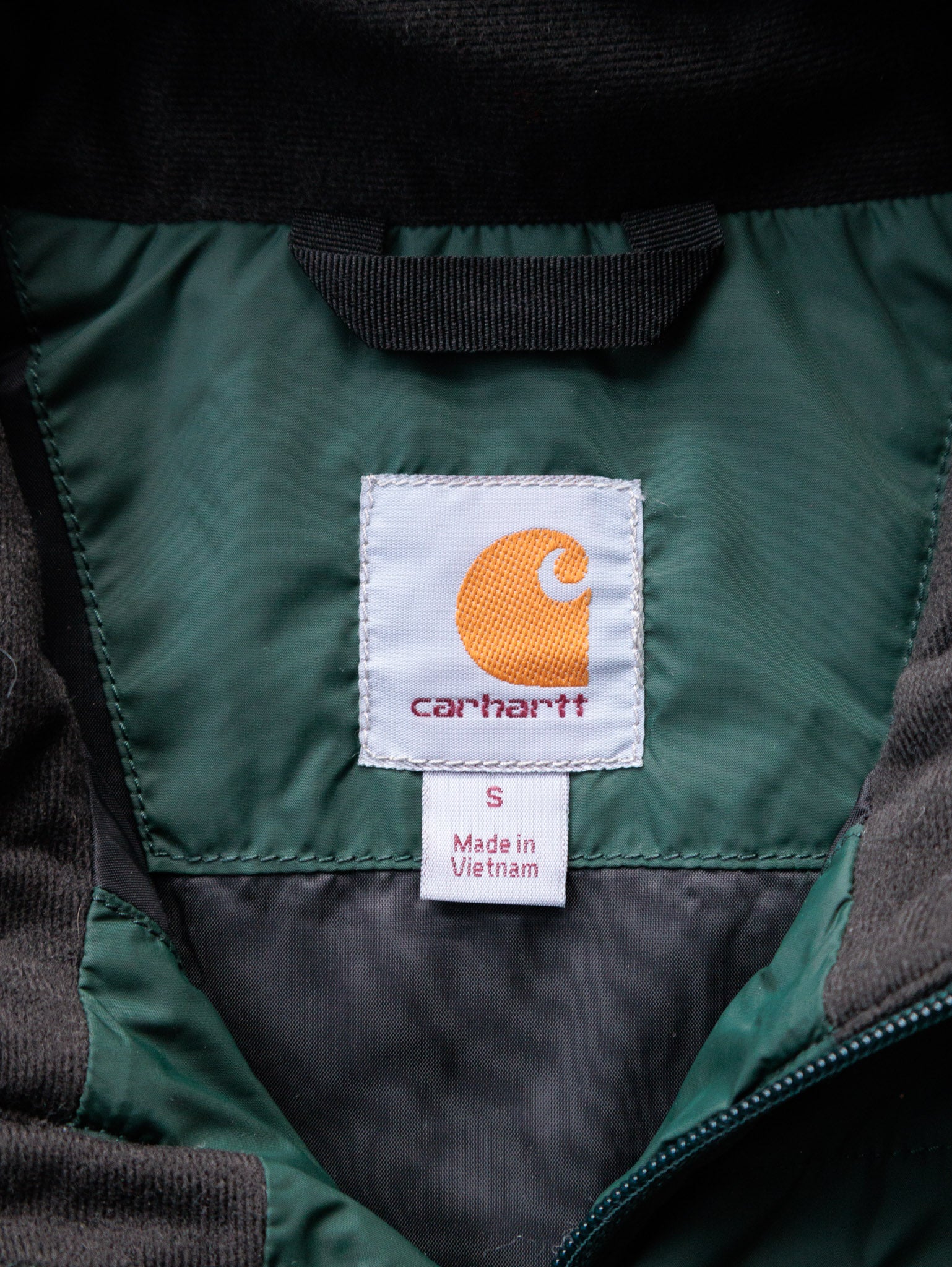Vintage Green Carhartt Vest (S)