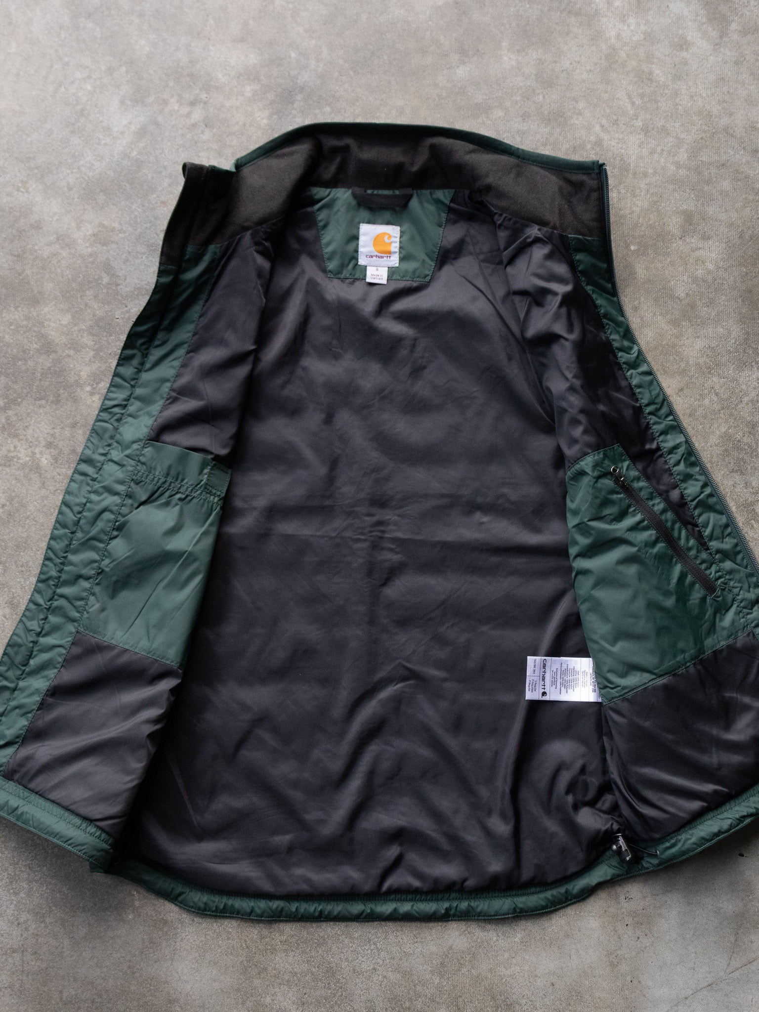 Vintage Green Carhartt Vest (S)