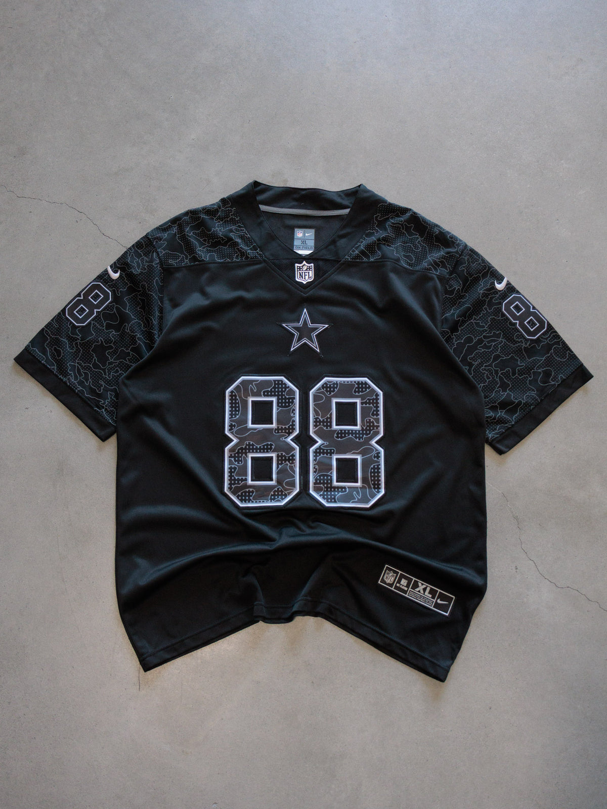Black Camo Nike Dallas Cowboys Lamb Jersey (XL)