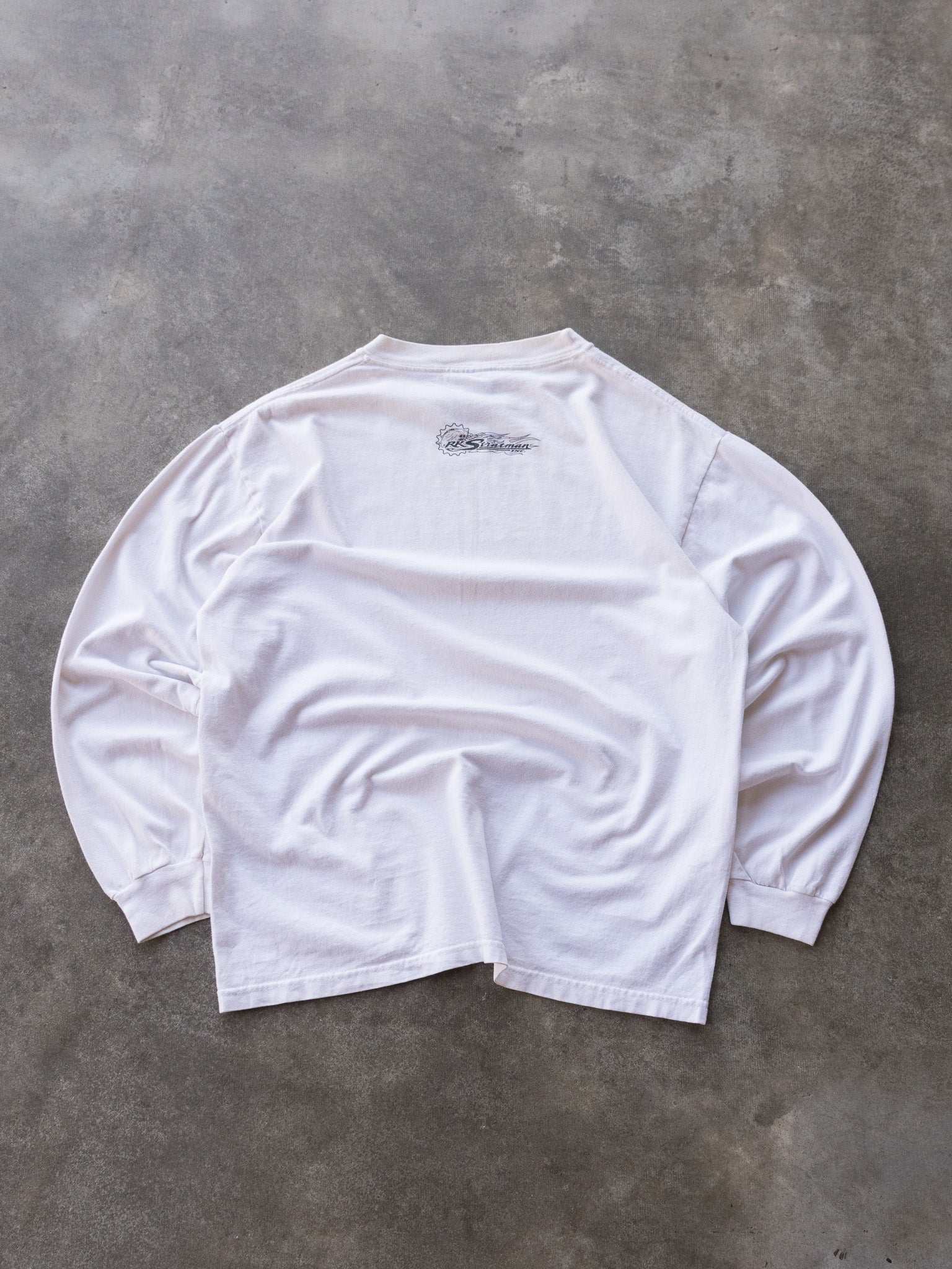 Vintage White Harley-Davidson Route 66 Long Sleeve (M)