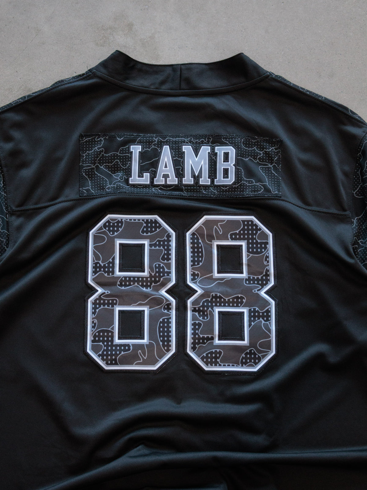 Black Camo Nike Dallas Cowboys Lamb Jersey (XL)