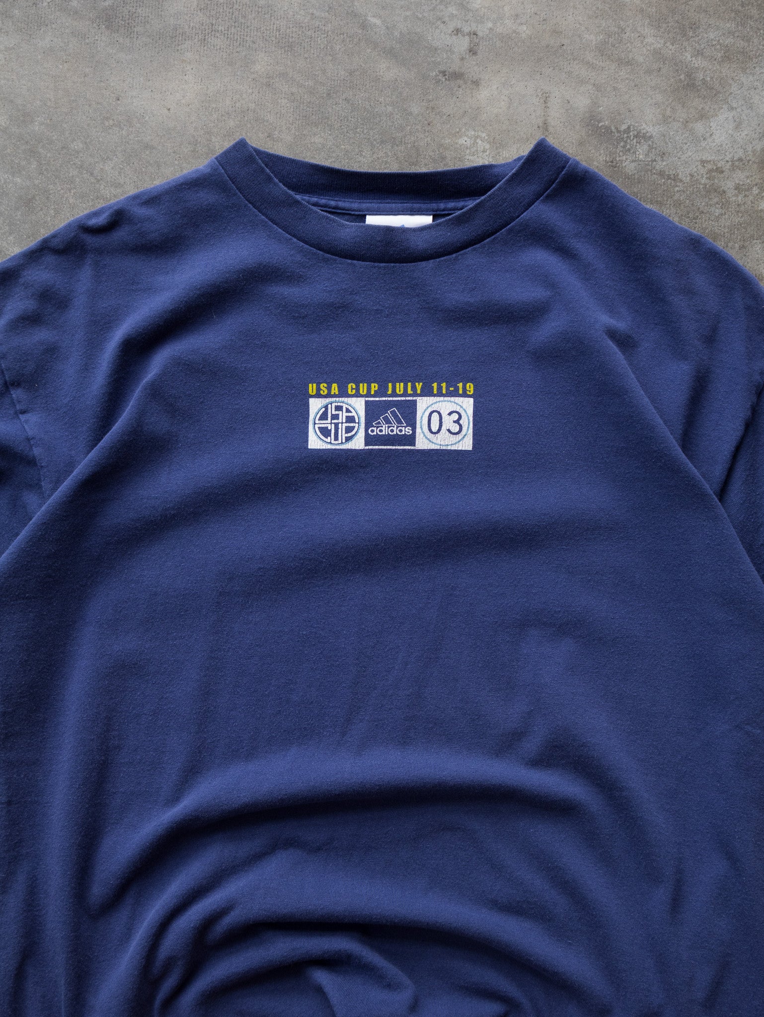 Vintage 2003 Adidas USA Cup Tee (M)