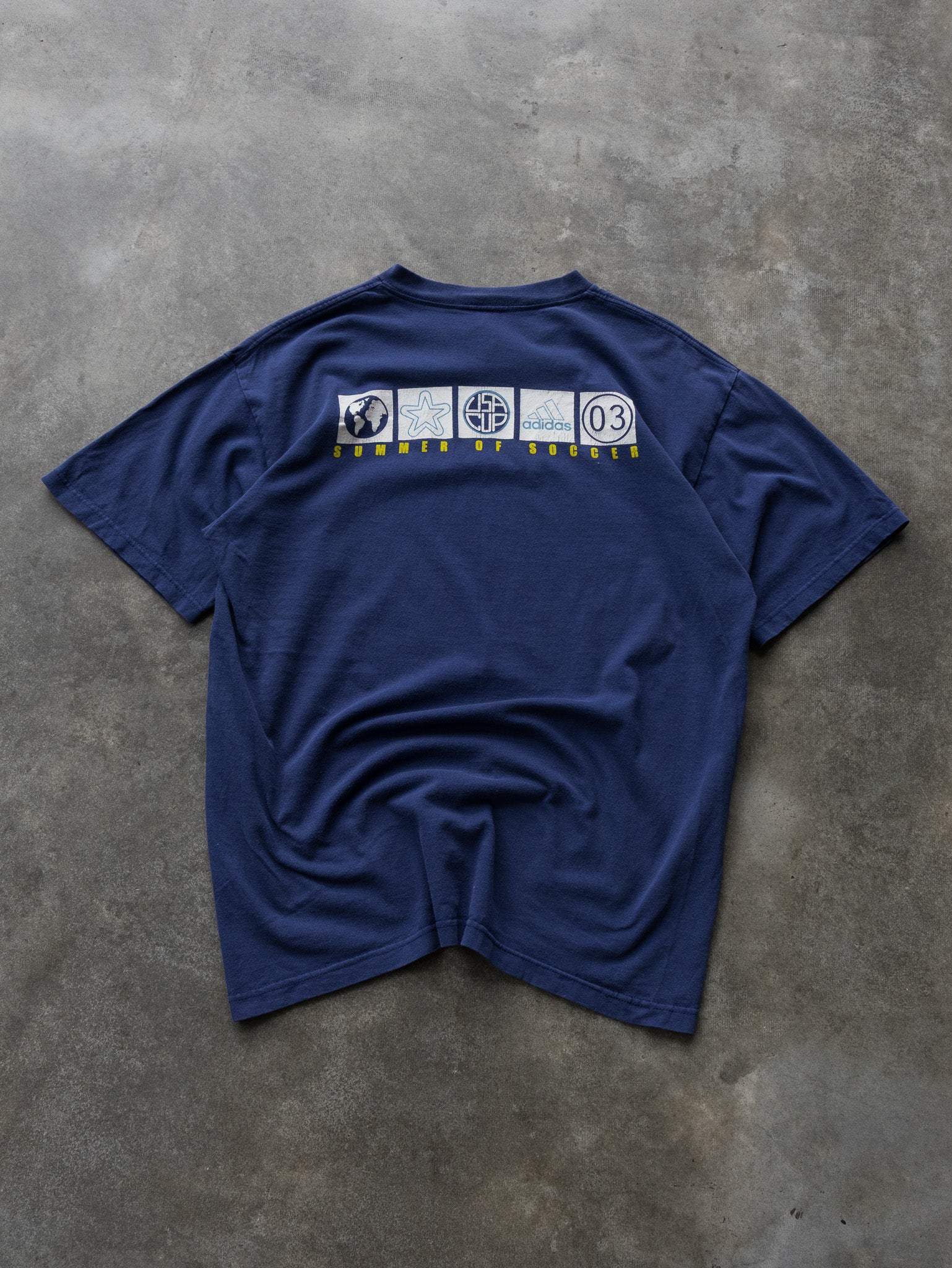 Vintage 2003 Adidas USA Cup Tee (M)