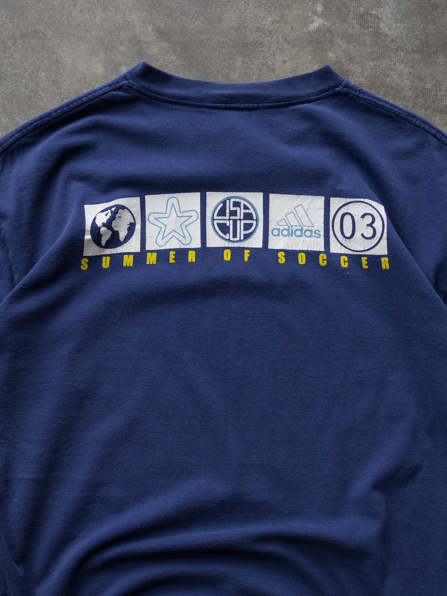 Vintage 2003 Adidas USA Cup Tee (M)