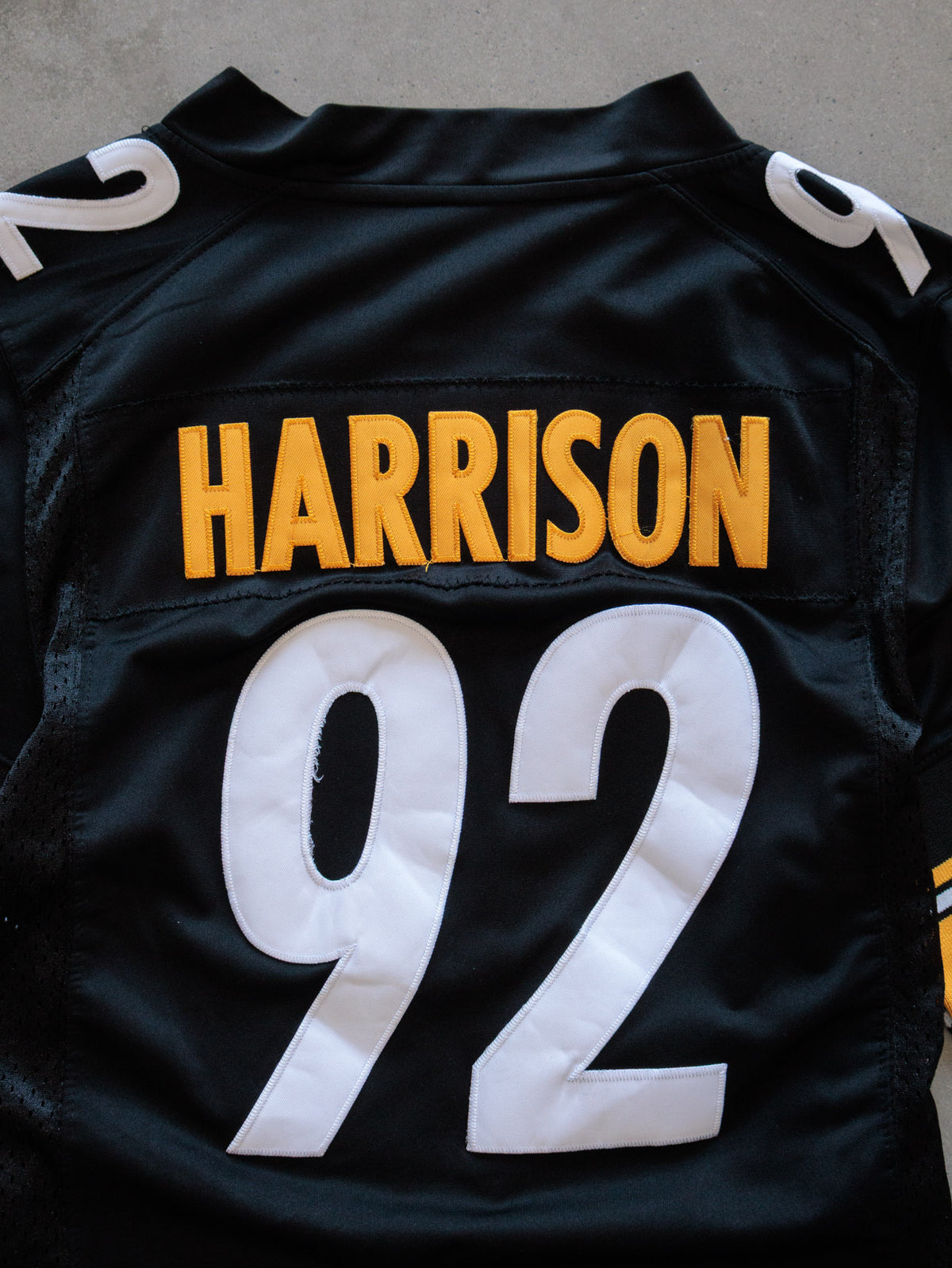 Vintage Black Nike Pittsburgh Steelers Harrison Jersey (S)