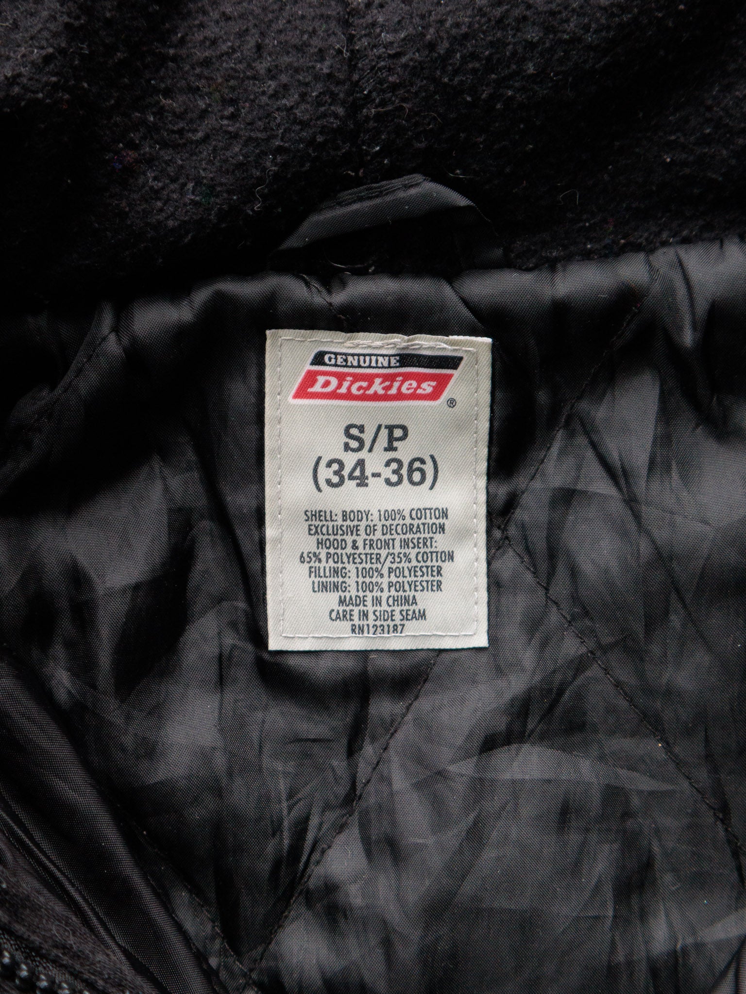 Vintage Red Dickies Flannel Jacket (S)