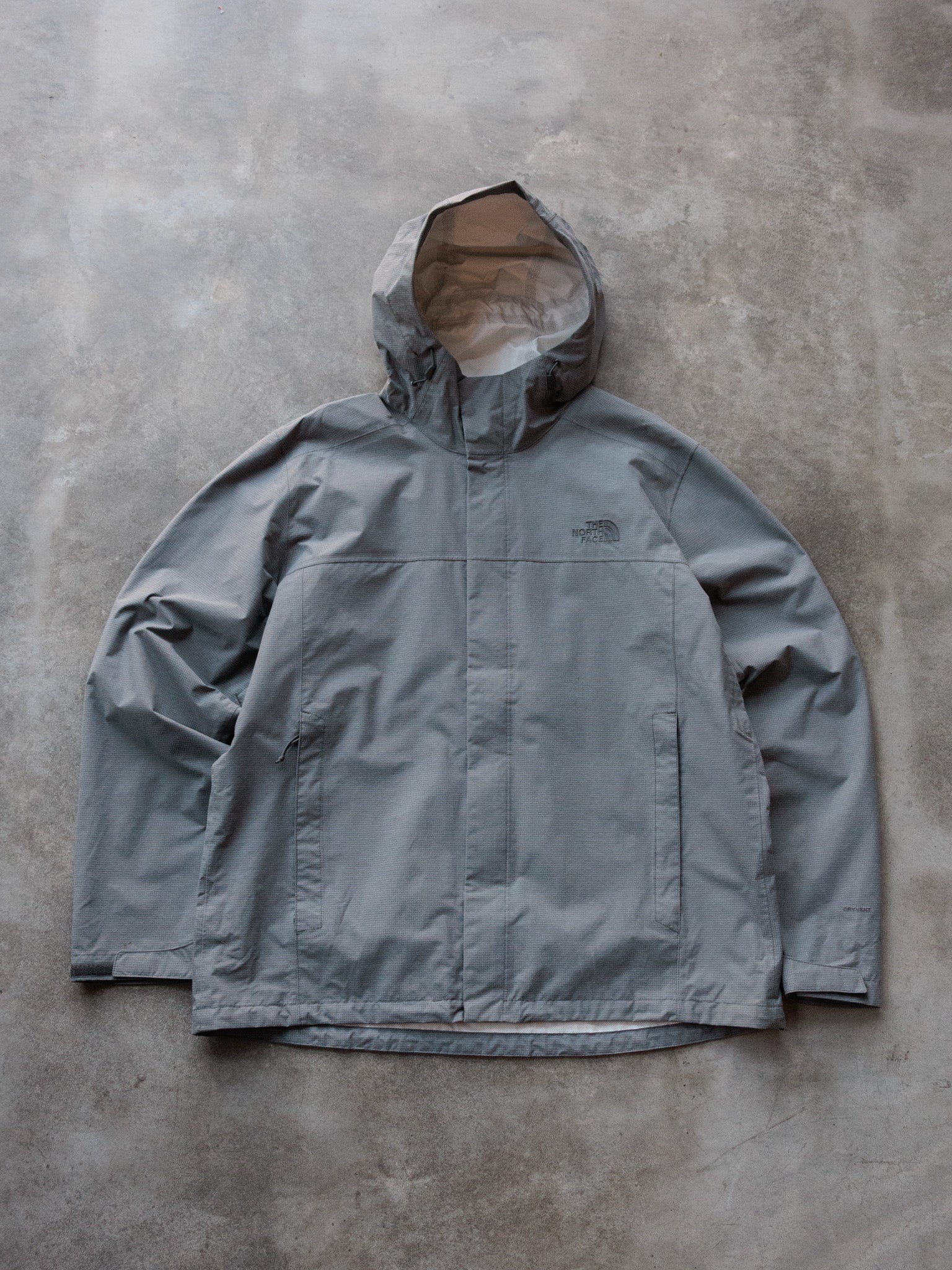 Vintage Grey The North Face Windbreaker (XL)
