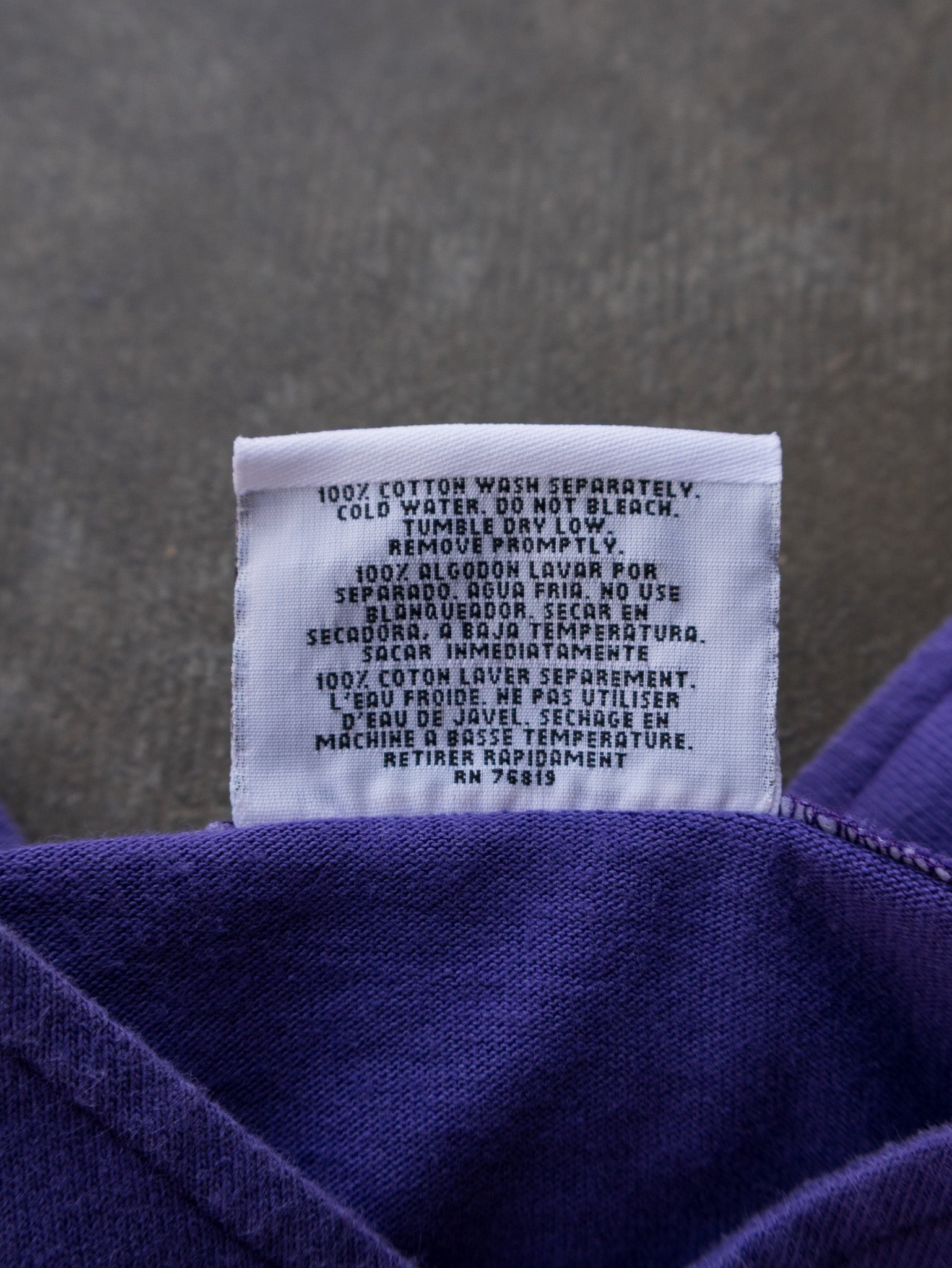 Vintage 90s Purple Minnesota Vikings NFL Jersey (XL)