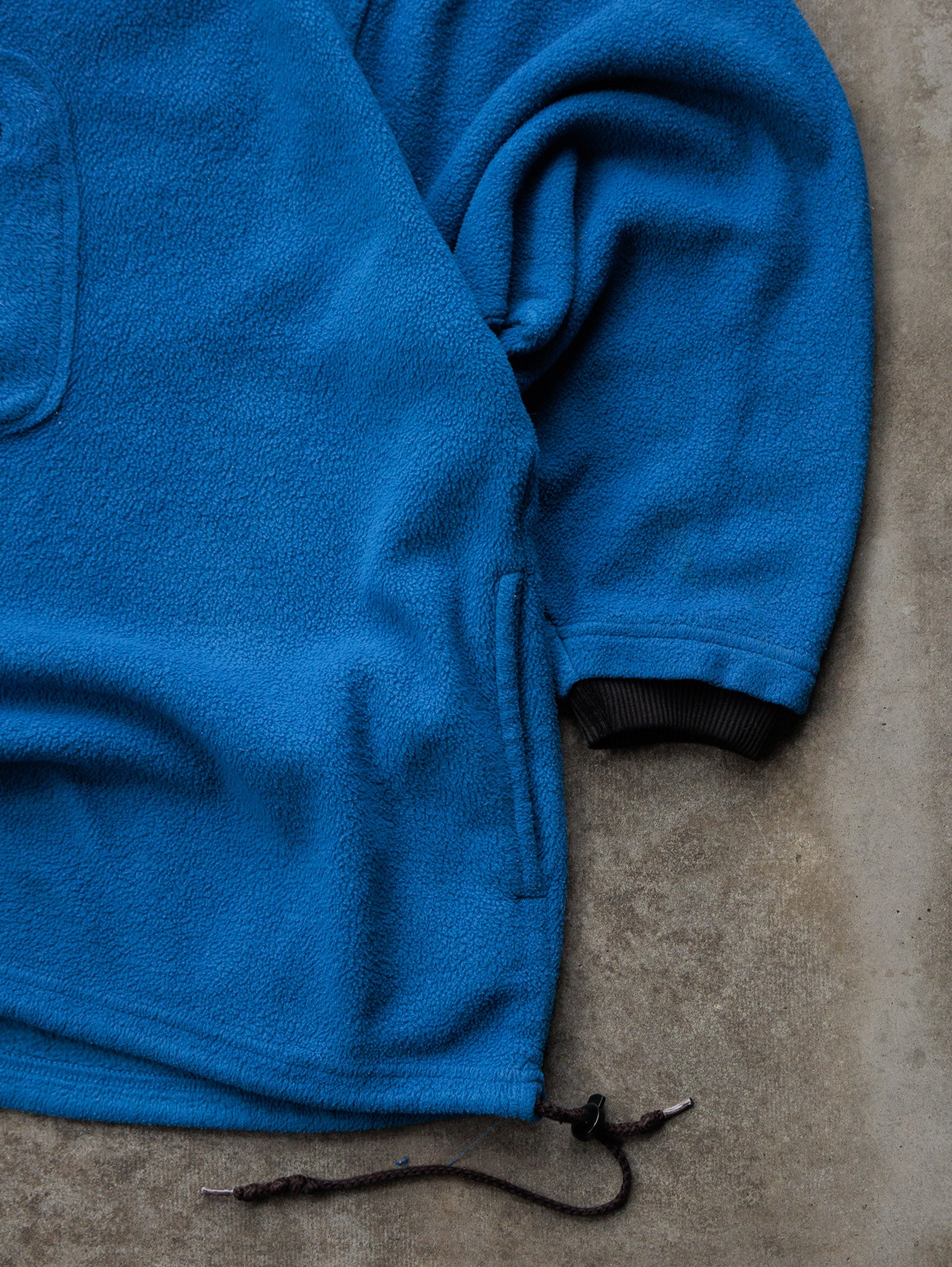 Vintage 90s Blue Disney Mickey Mouse Fleece Sweatshirt (L)