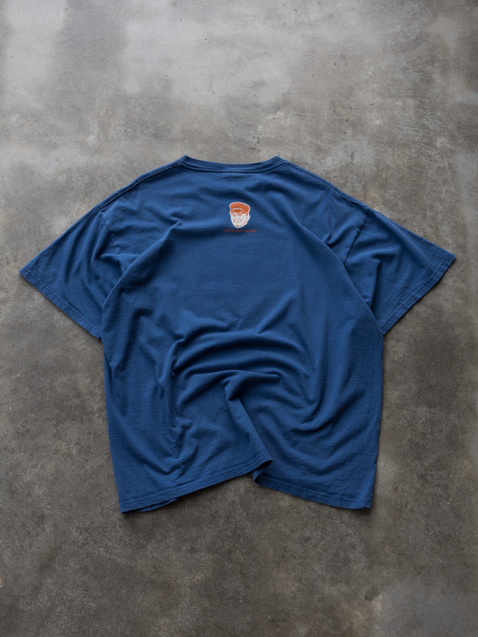 Vintage 00s Blue Nike Train 247 Graphic Tee (XL)