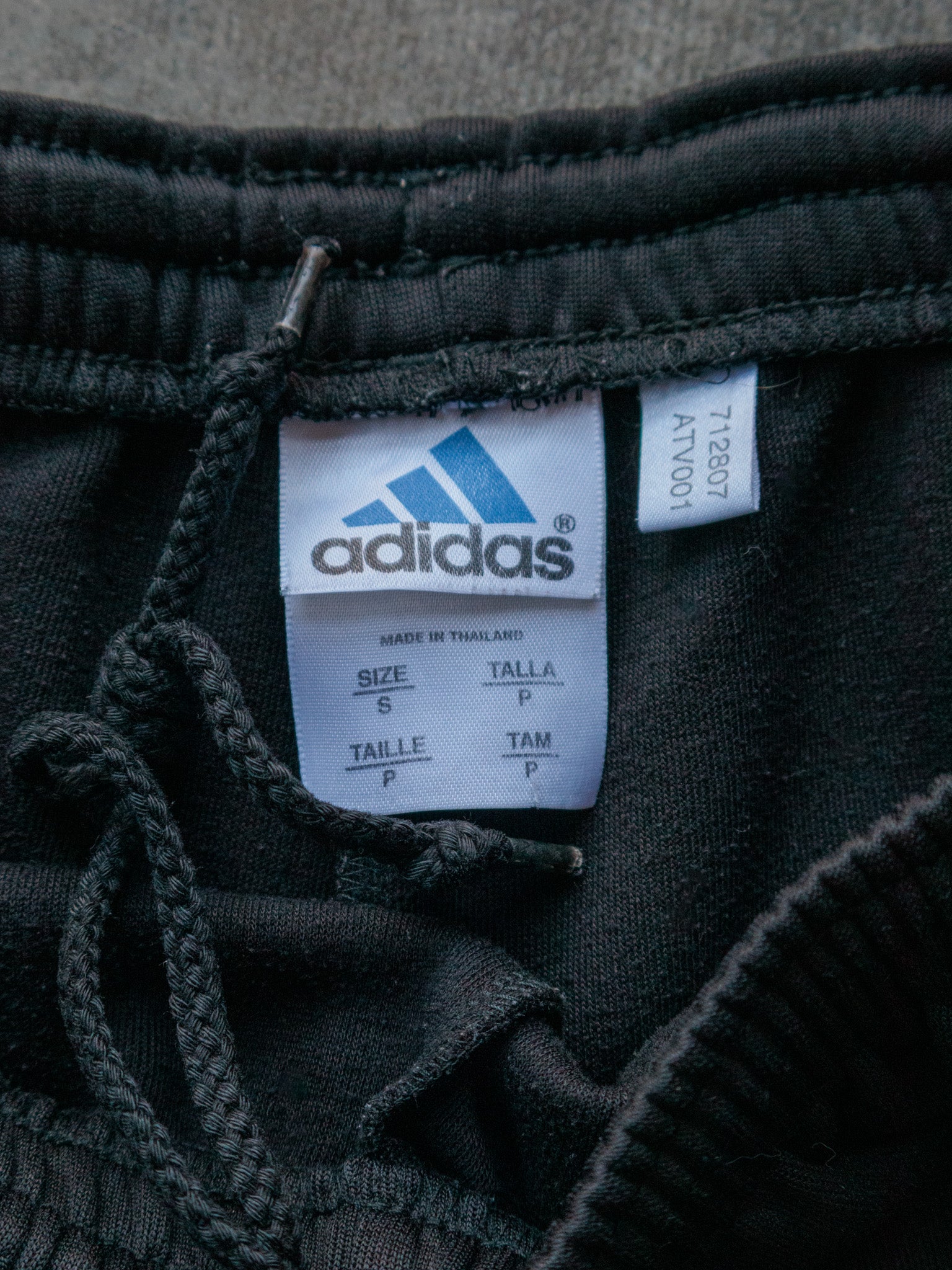 Vintage 00s Black Adidas Track Pants (S)