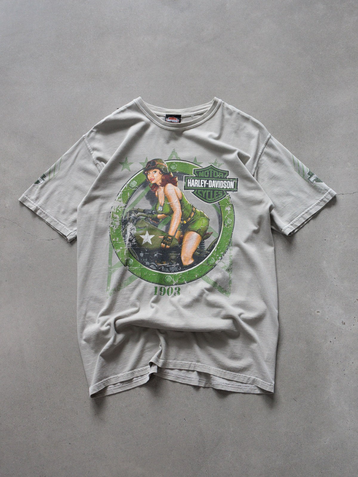 Vintage Grey Harley-Davidson New York City Tee (M)