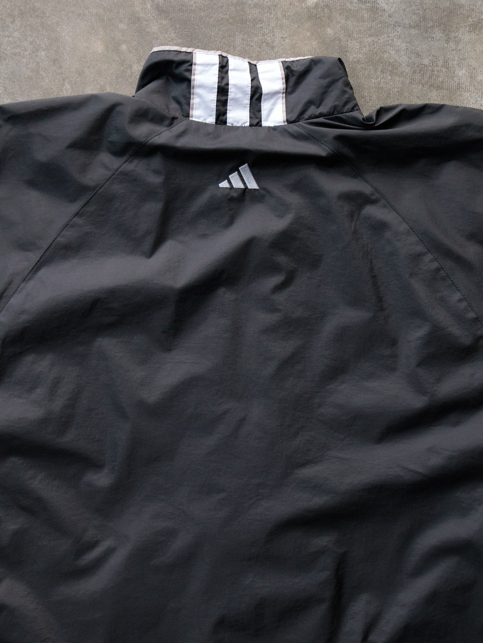 Vintage Black Adidas Track Jacket (M)