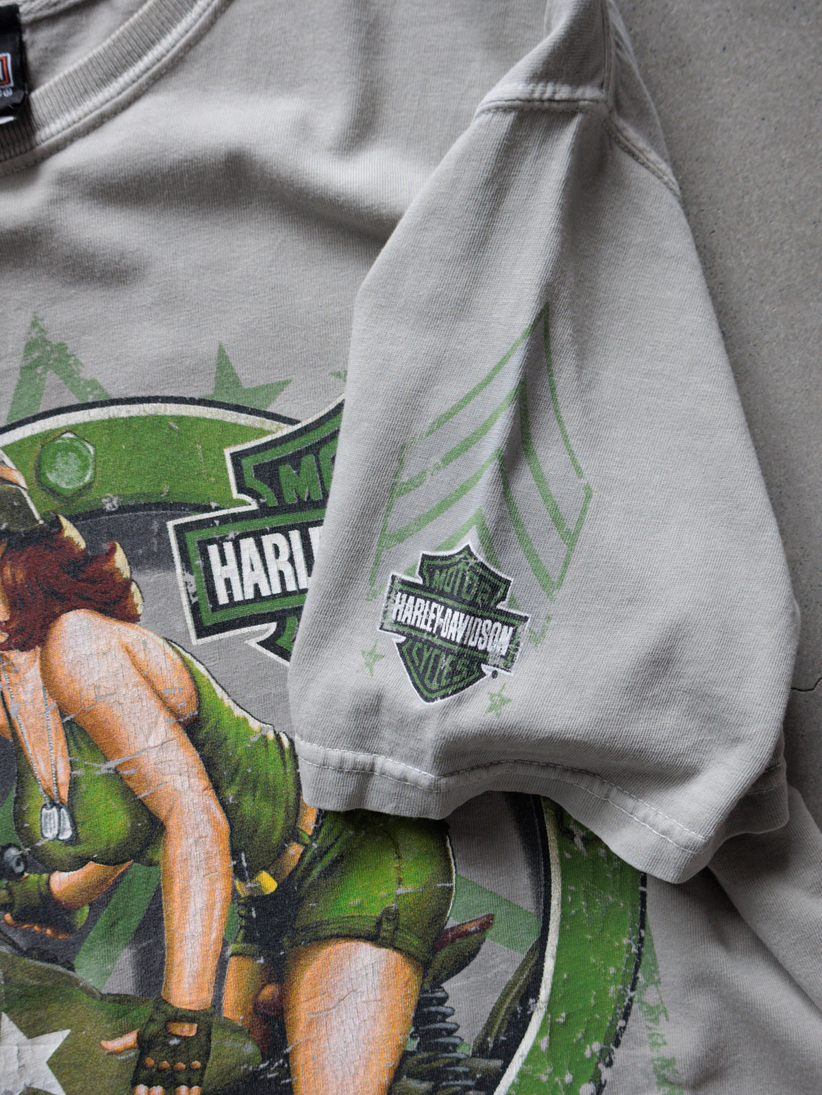 Vintage Grey Harley-Davidson New York City Tee (M)
