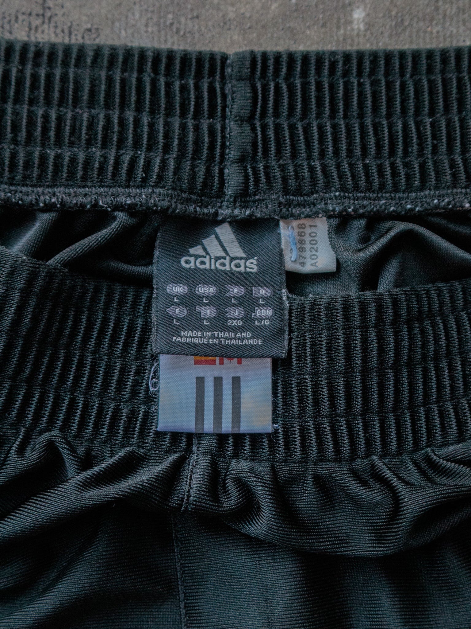 Vintage 00s Black Adidas Track Pants (L)