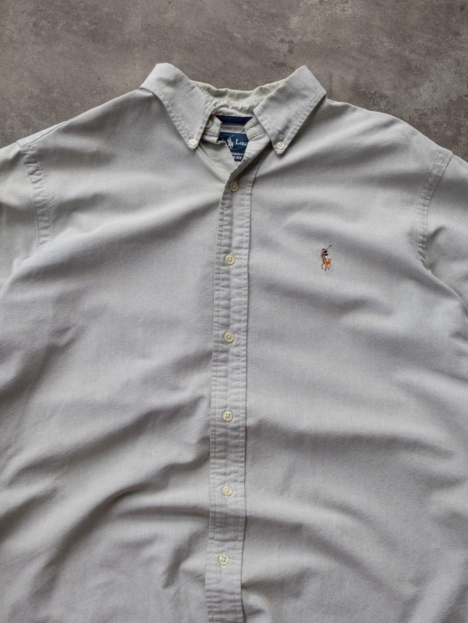 Vintage 00s Sage Green Ralph Lauren Shirt (L)