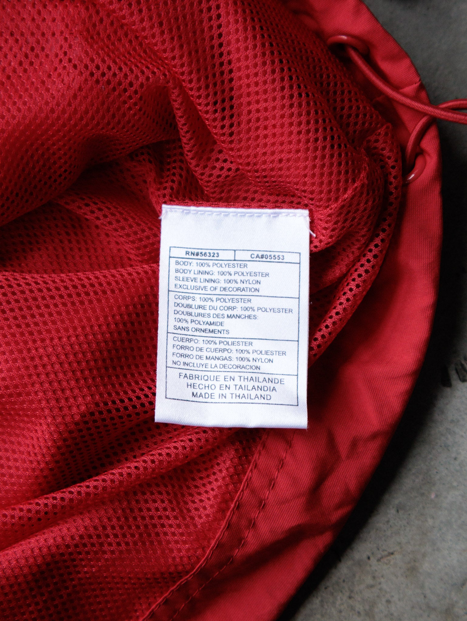 Vintage 00s Red & Black Nike Jacket (XL)